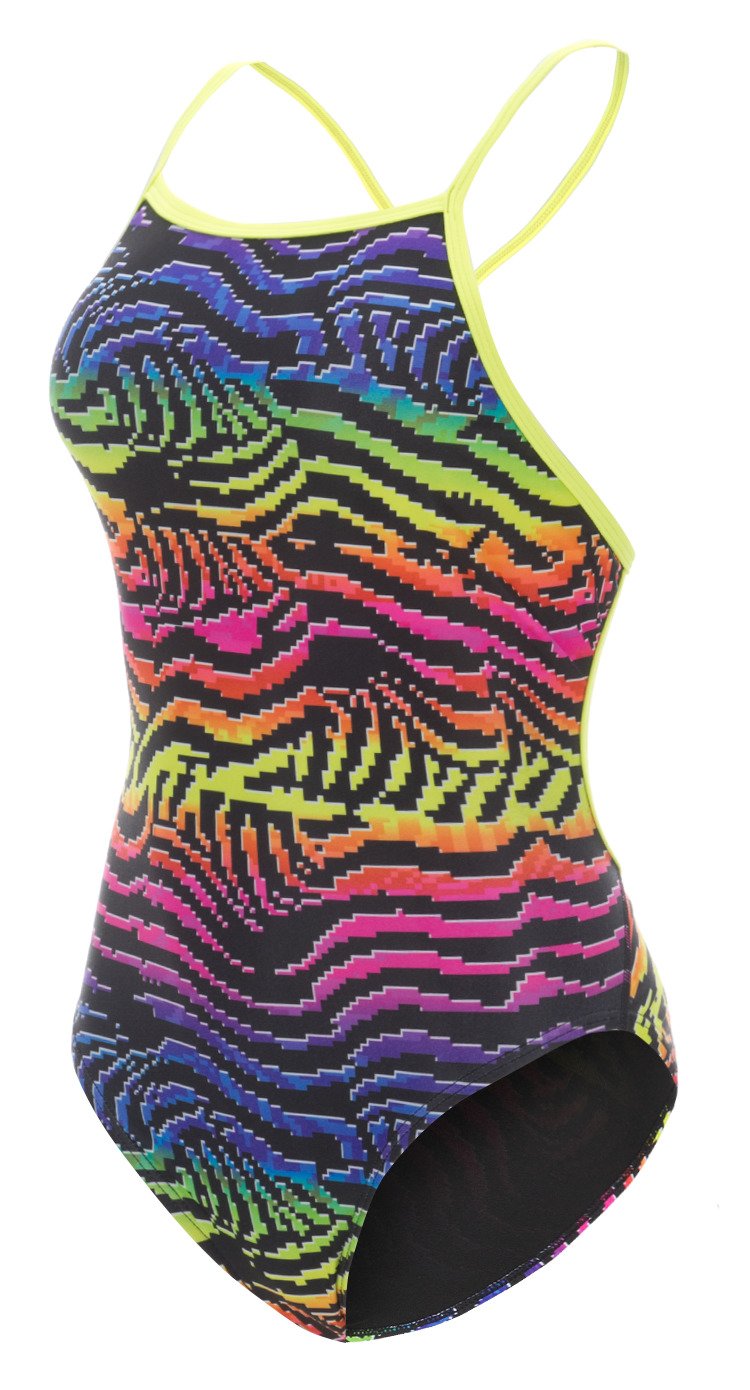 Speedo Women's Electric Zebra Flipturn Endurance Lite® Swimsuit