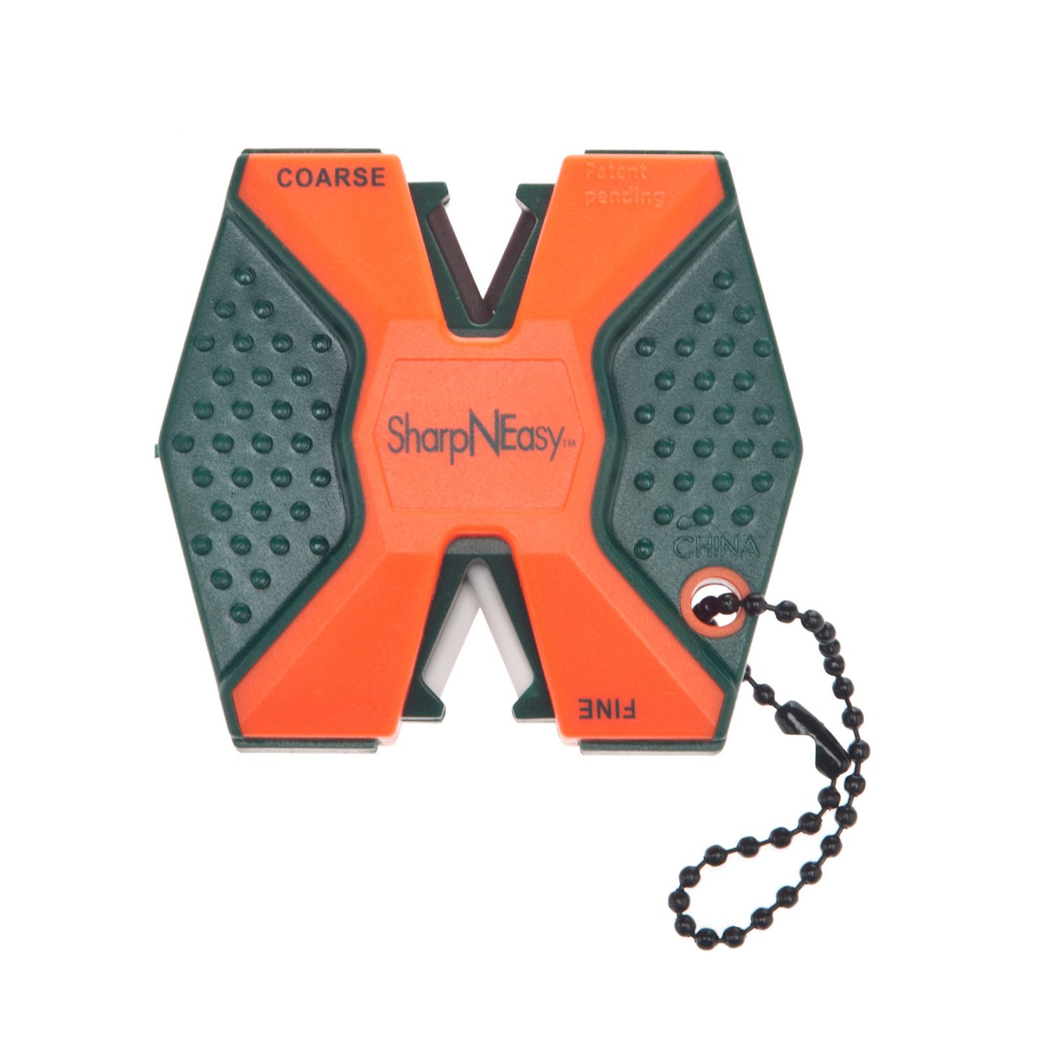 Sharp n Easy® Blaze Orange 2-Step Ceramic Knife Sharpener thumbnail