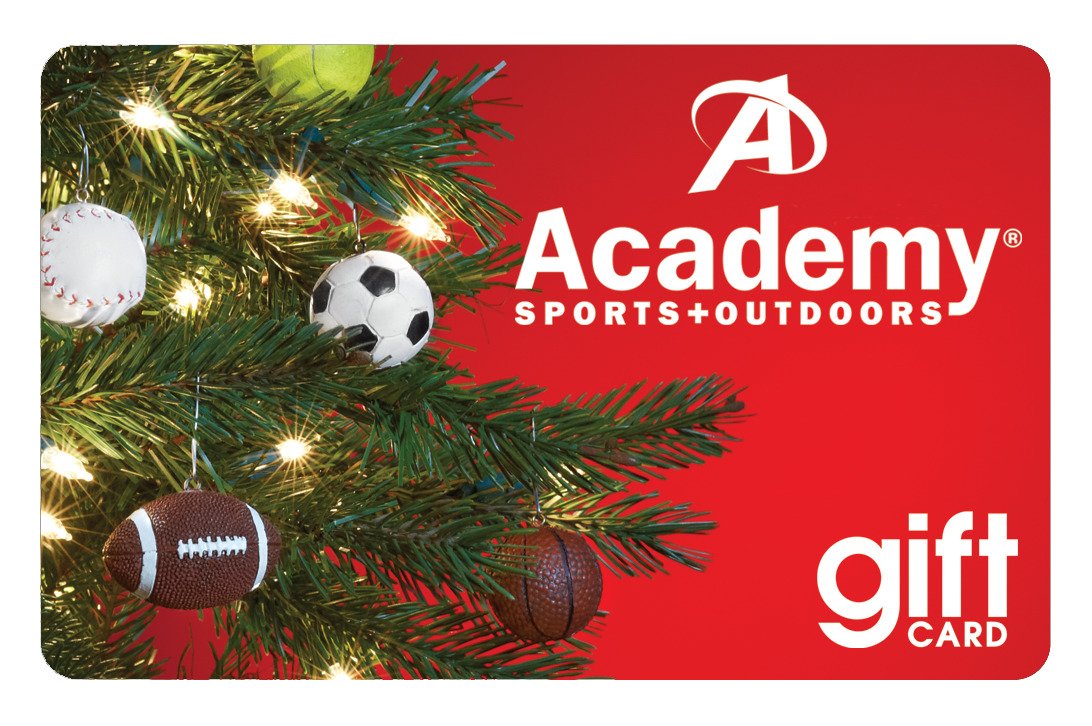 Academy Holiday Gift Card -Christmas Tree Design thumbnail