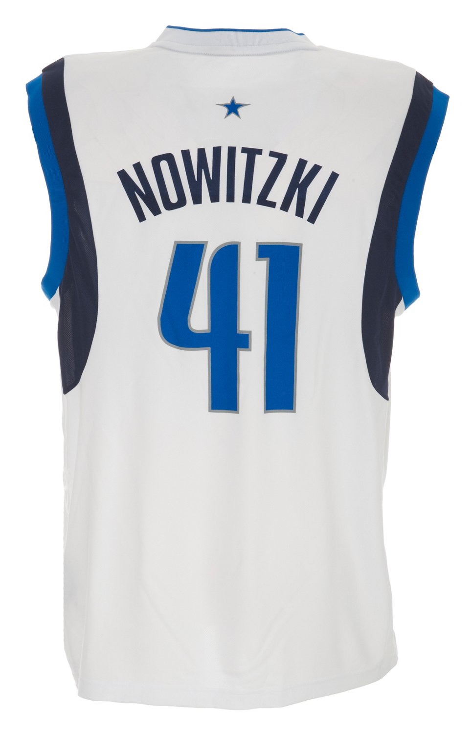 adidas Men's Dallas Mavericks Dirk Nowitzki #41 NBA Revolution 30 Replica Jersey