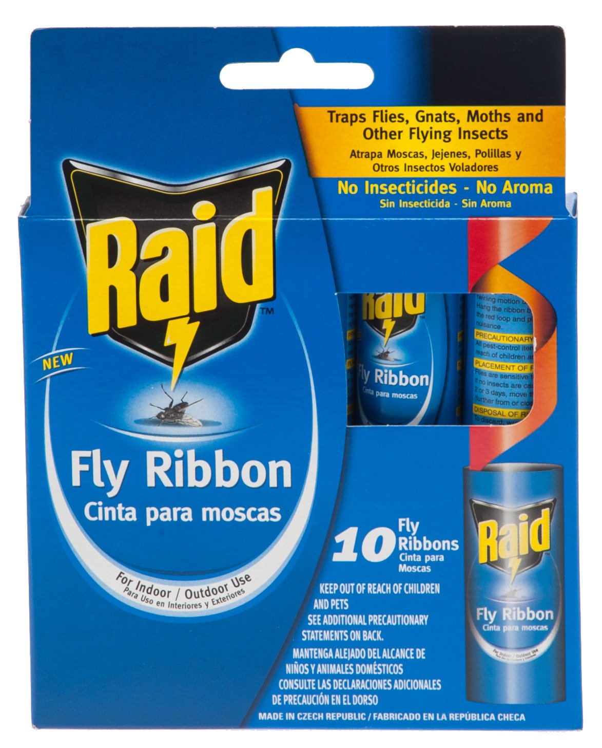 Raid® Fly and Bug Catcher Ribbons 10-Pack