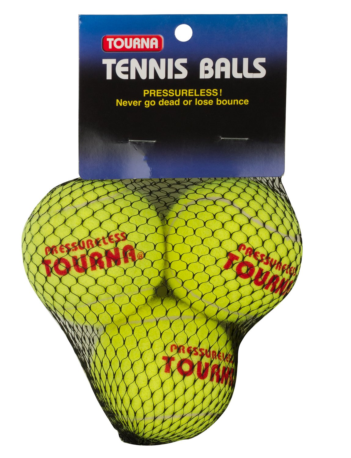 Tourna Pressureless Tennis Balls 3-Pack thumbnail