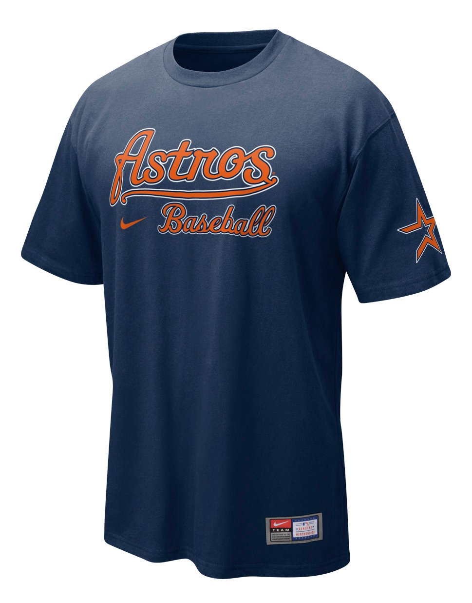 Nike Men's Houston Astros Short Sleeve Practice T-shirt thumbnail