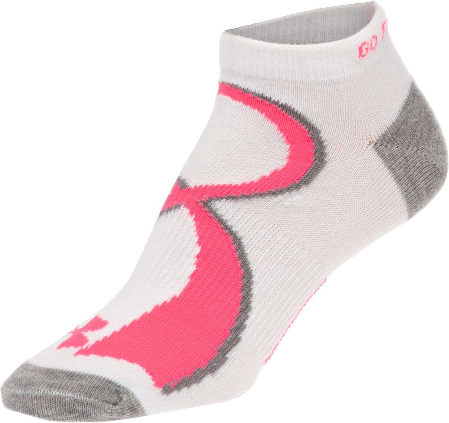 Under Armour® Women's Power in Pink Socks 2-Pack