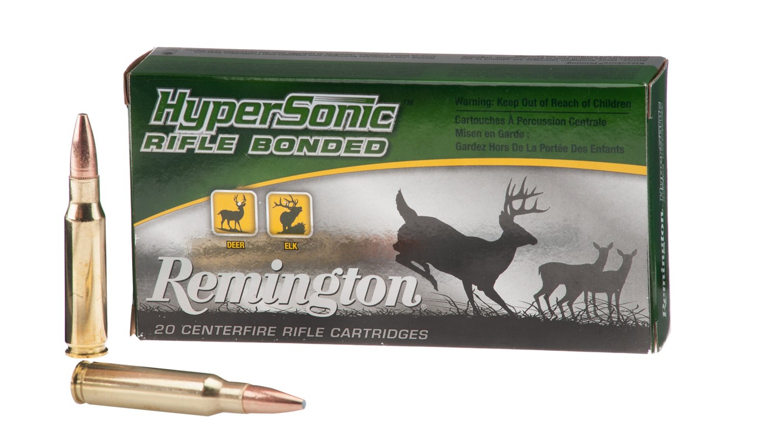 Remington HyperSonic .308 Winchester 150-Grain Centerfire Rifle Ammunition
