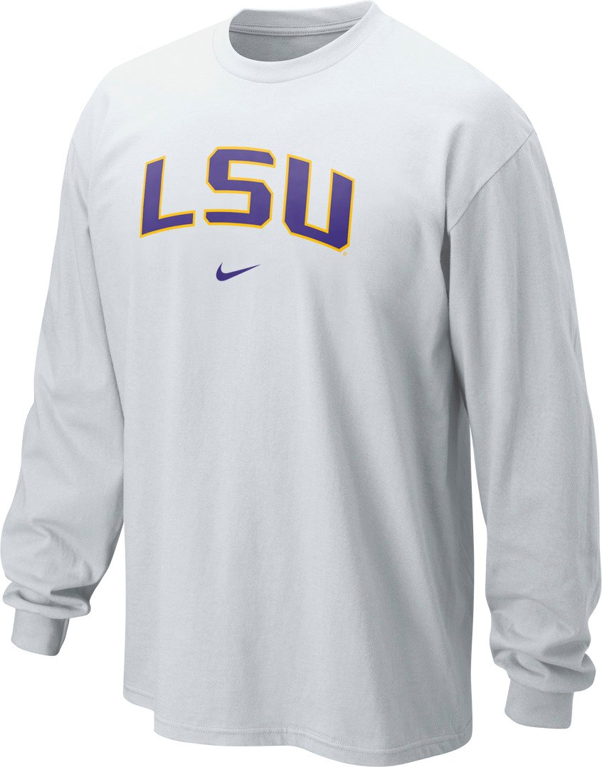 Nike Men's Louisiana State University Long Sleeve Classic Arch T-shirt