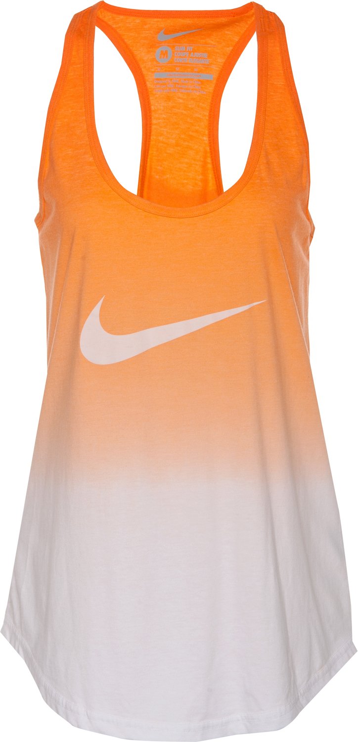 Nike Women's Dip Dye Swoosh Loose Tank Top