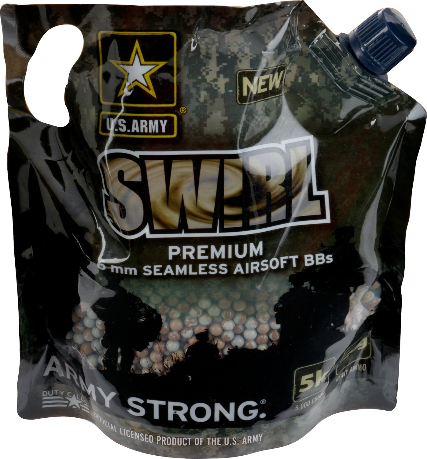 Crosman Duty Calls Field Pattern Precision Airsoft BBs 5,000-Pack
