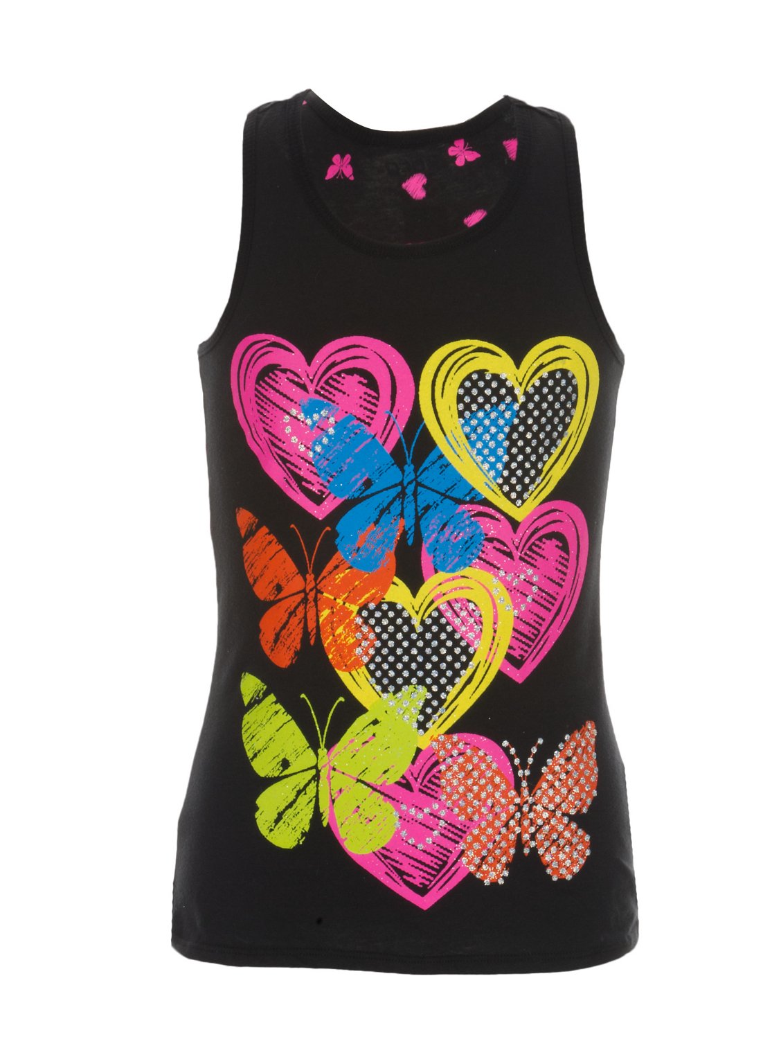 BCG Girls' Printed Racerback Tank Top