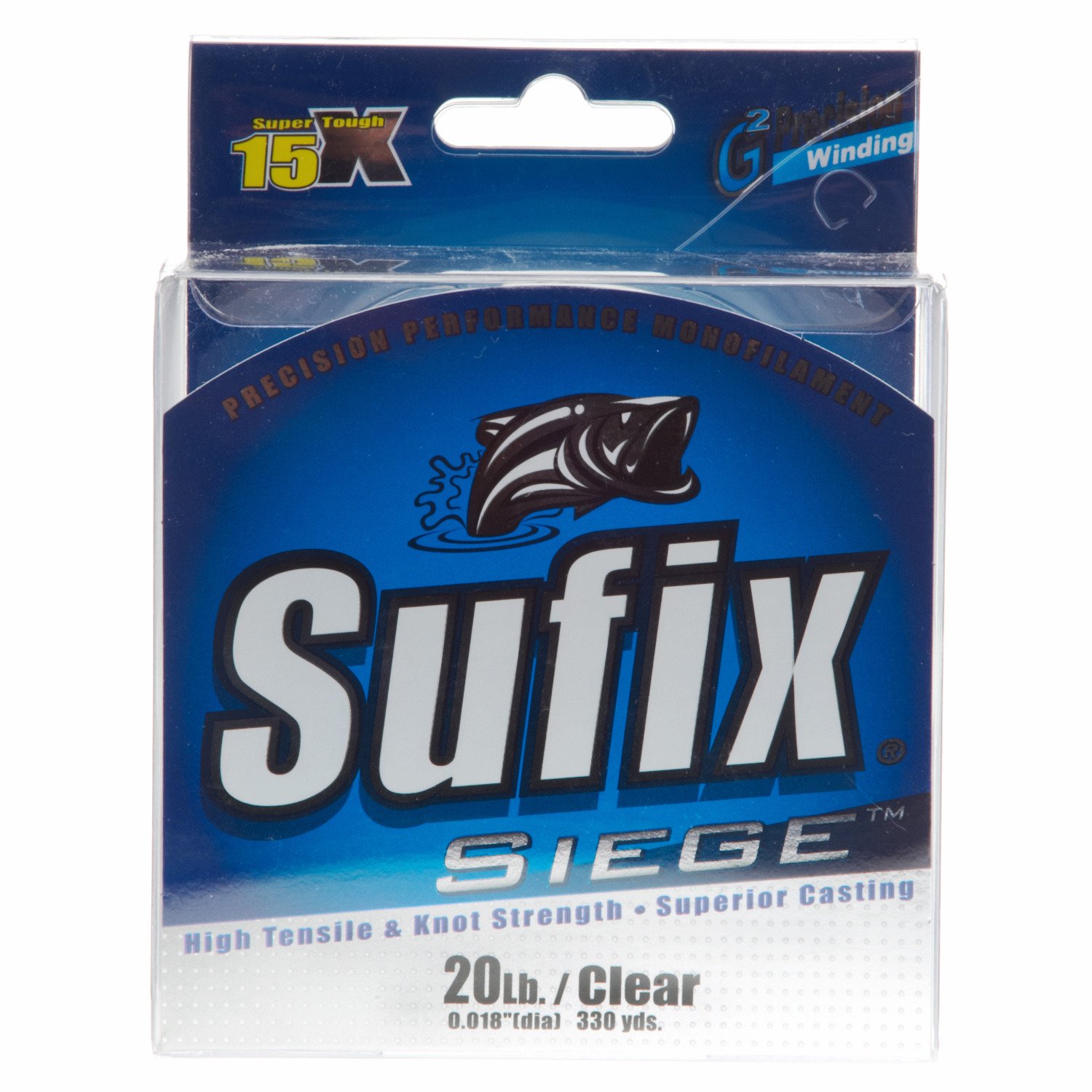 Sufix Siege 20 lb. - 330 yards Monofilament Fishing Line