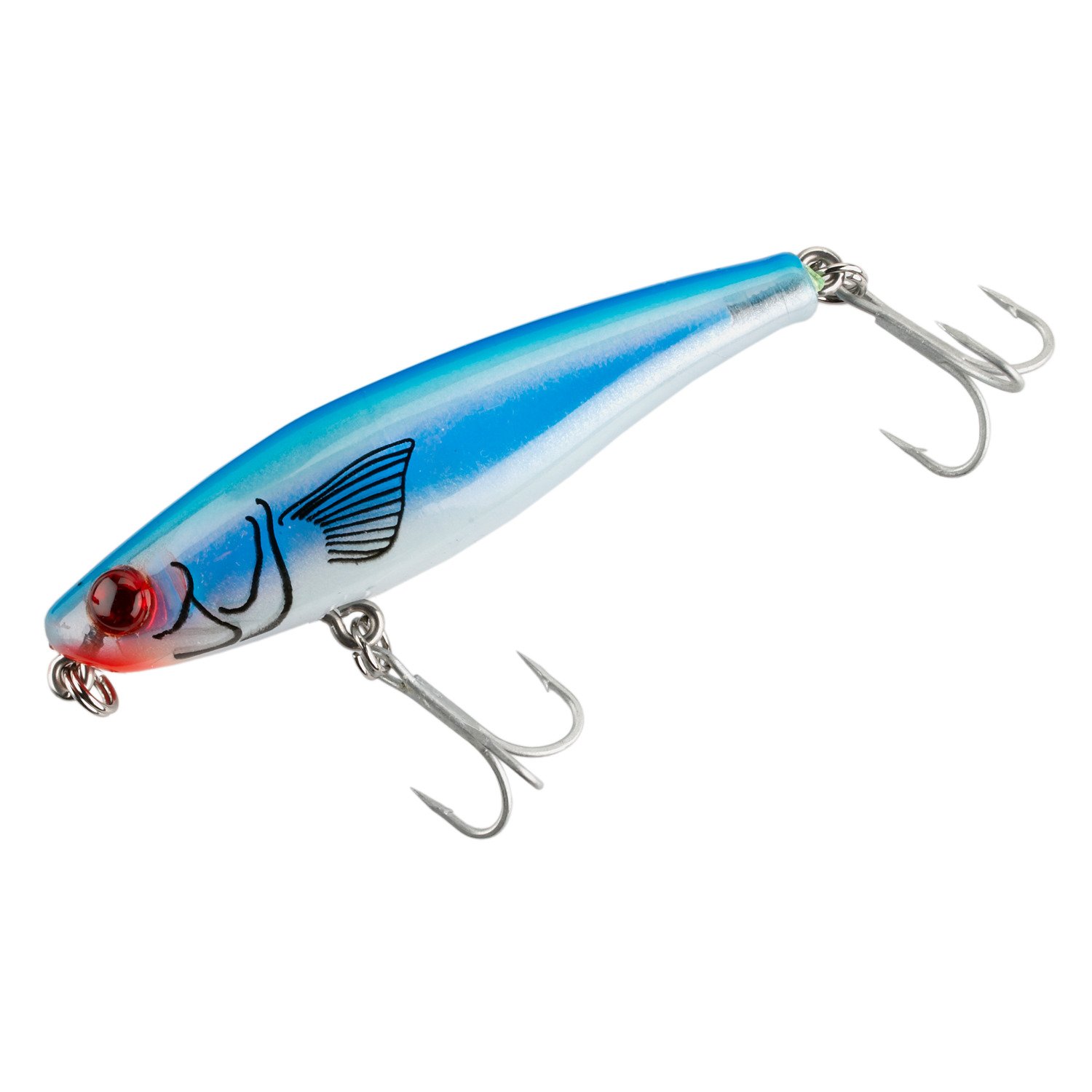 MirrOlure® MirrOMullet™ 16MR Surface Walker Topwater Bait