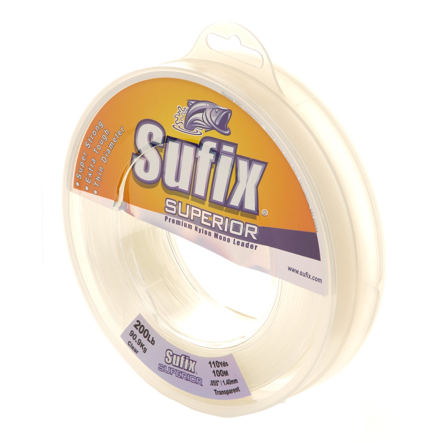 Sufix Superior™ Clear 200lb/110yd Mono Leader
