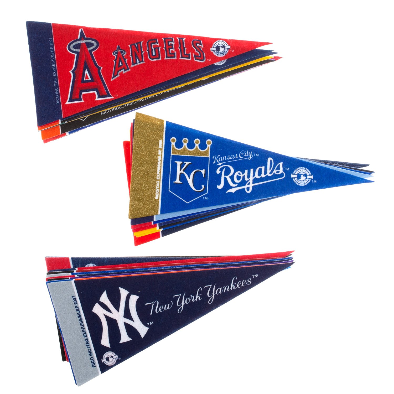 MLB Mini Pennant Set