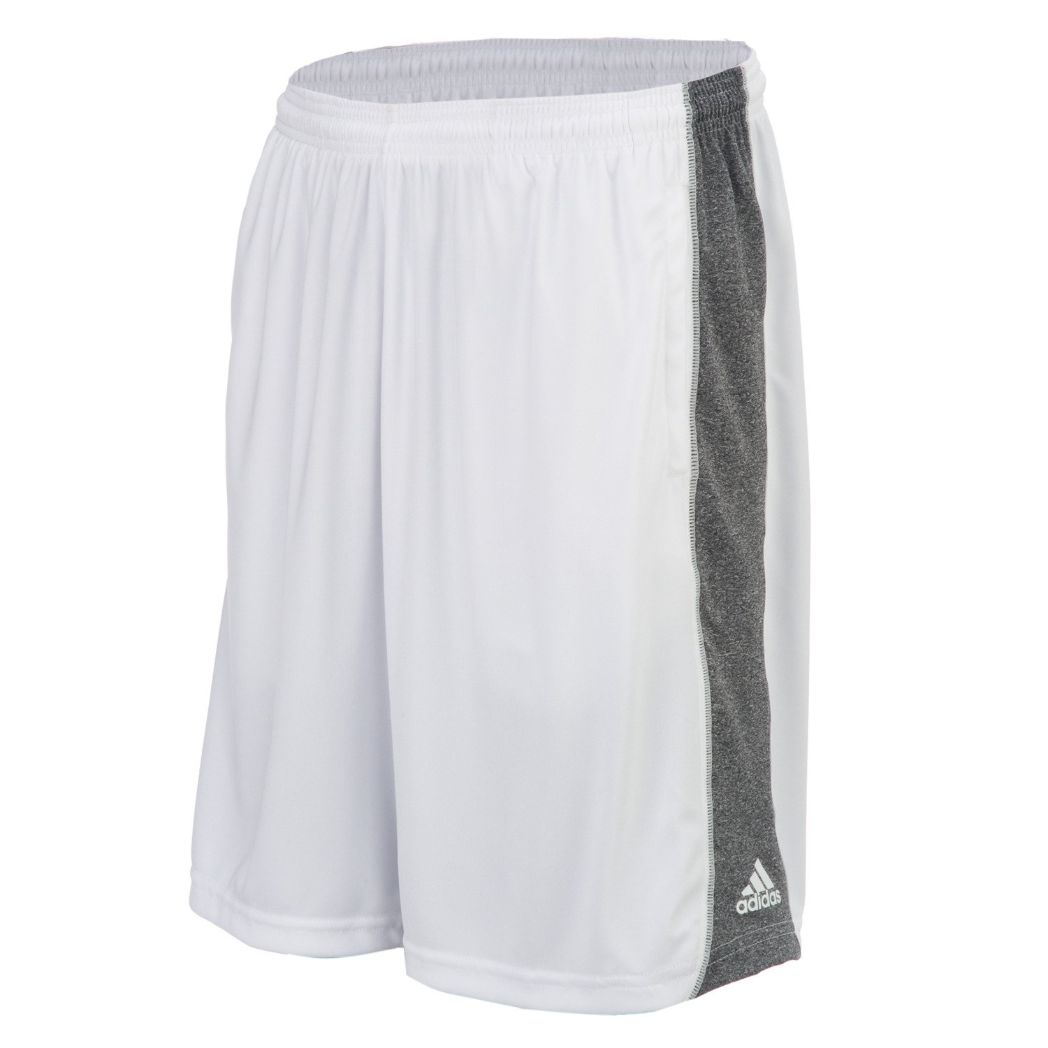 White/Dark Gray Heather