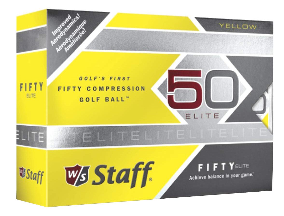 Wilson Staff Fifty Elite Golf Balls 12-Pack