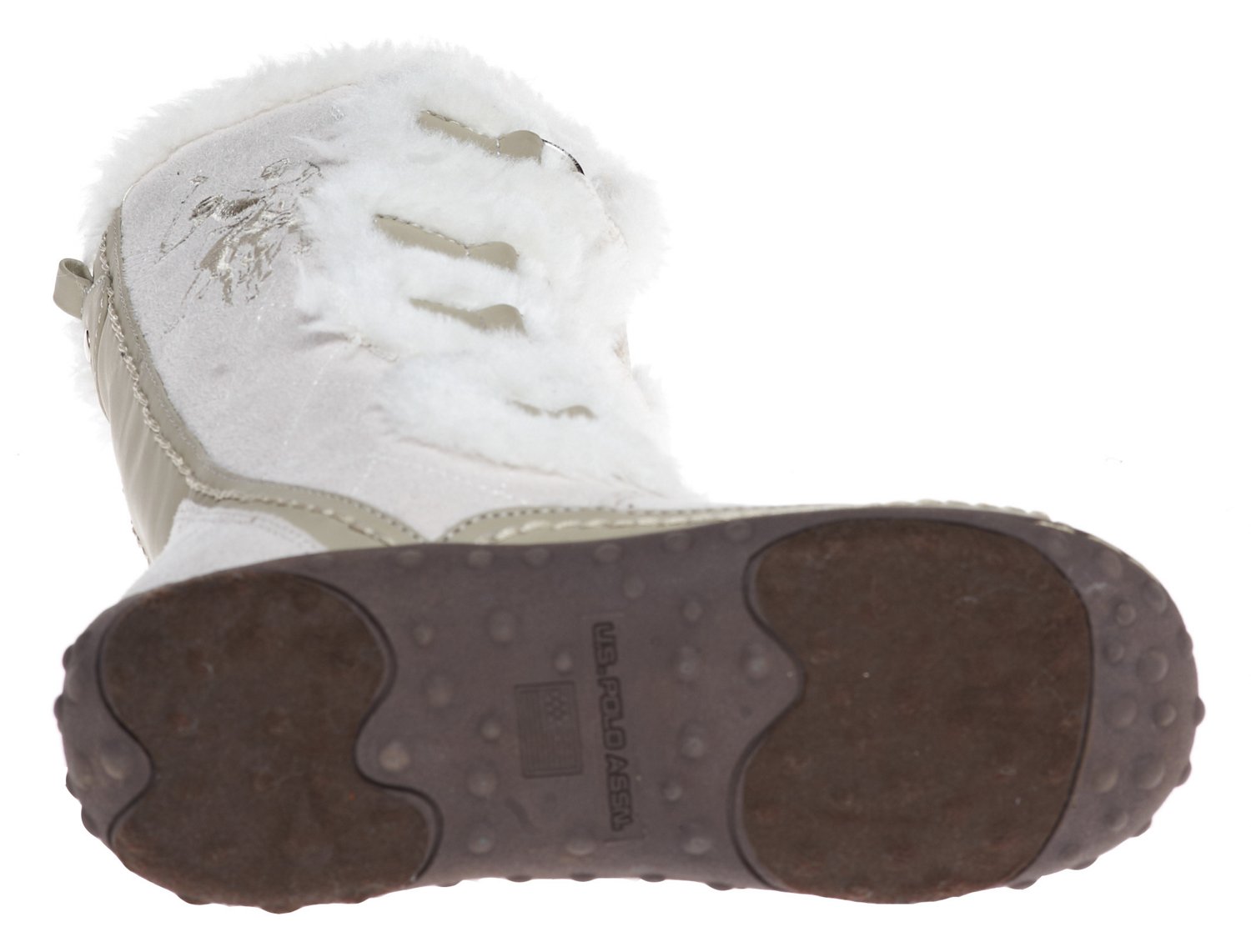 U.S. Polo Girls' Microfiber Boots thumbnail