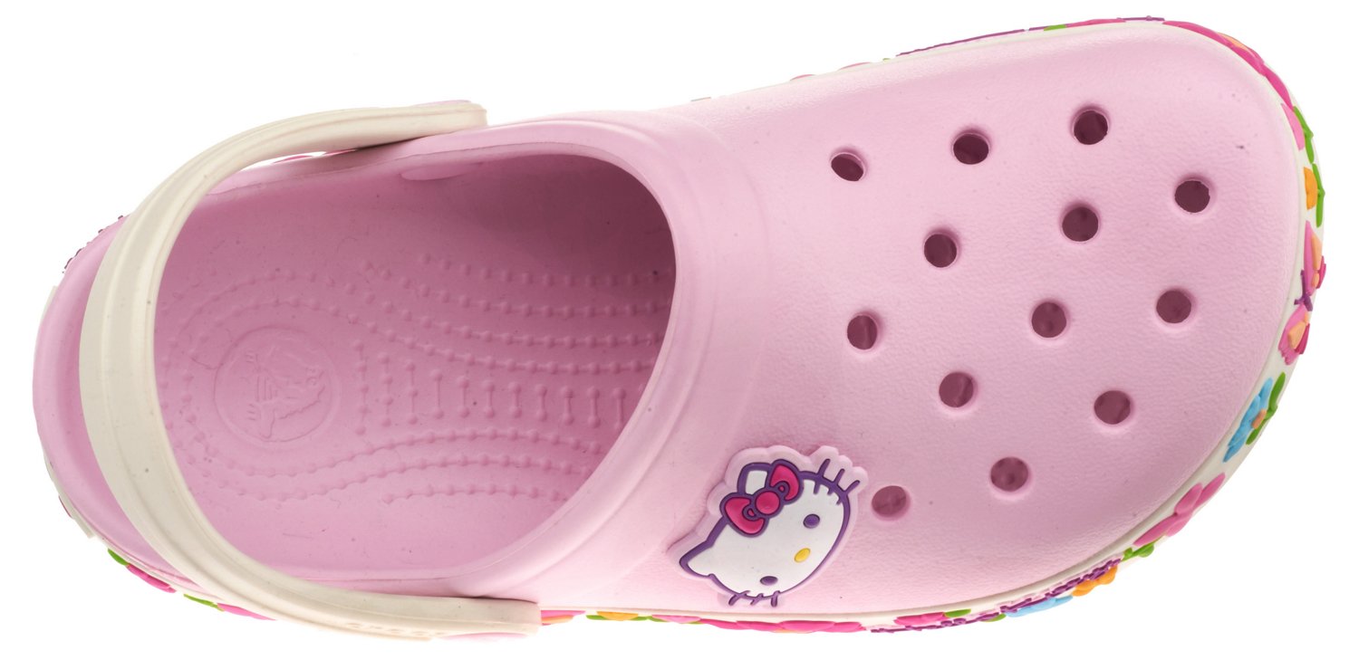 Crocs Girls' Crocband Hello Kitty Clogs thumbnail