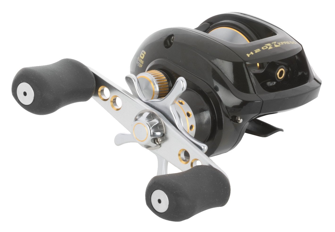 H2O XPRESS Manic MC-51 Low-Profile Baitcast Reel Right-Handed