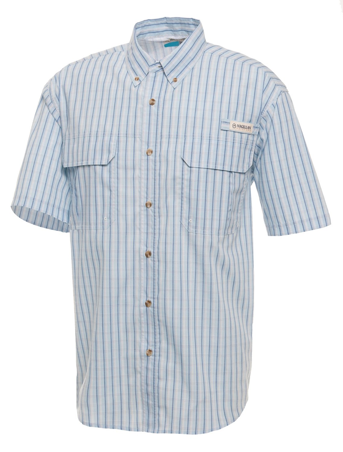 Magellan Outdoors Men's Short Sleeve Gulfport Fishing Shirt
