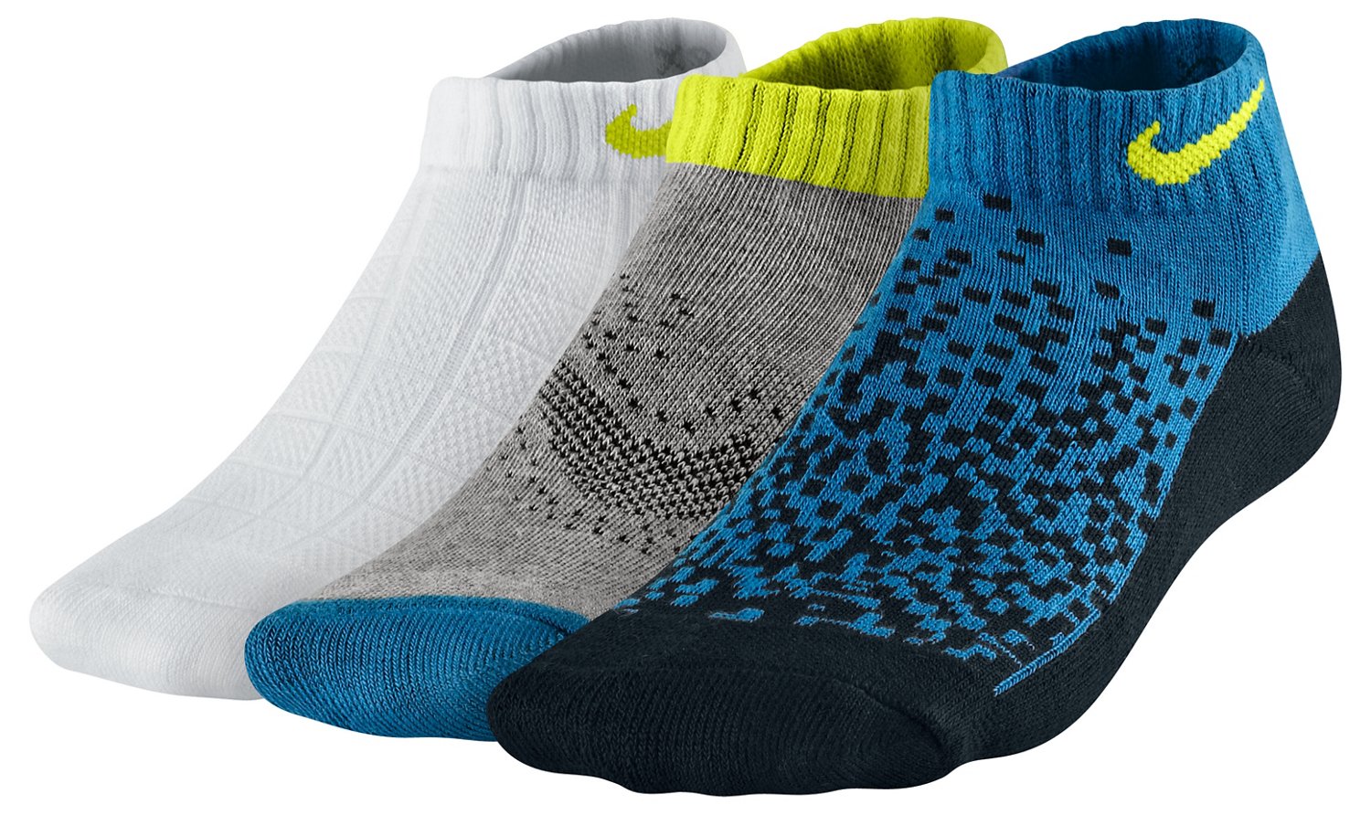 Nike Boys' Dri-FIT Crew Socks 3-Pack