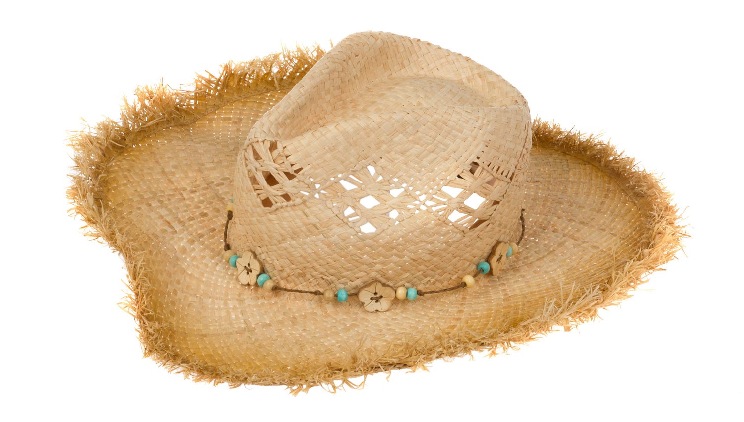 O'rageous Women's Vented Outback Hat with Beads