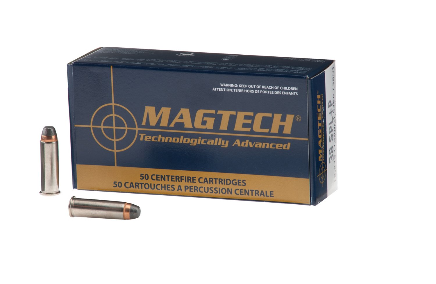 Magtech .38 Special 158-Grain Centerfire Pistol Ammunition