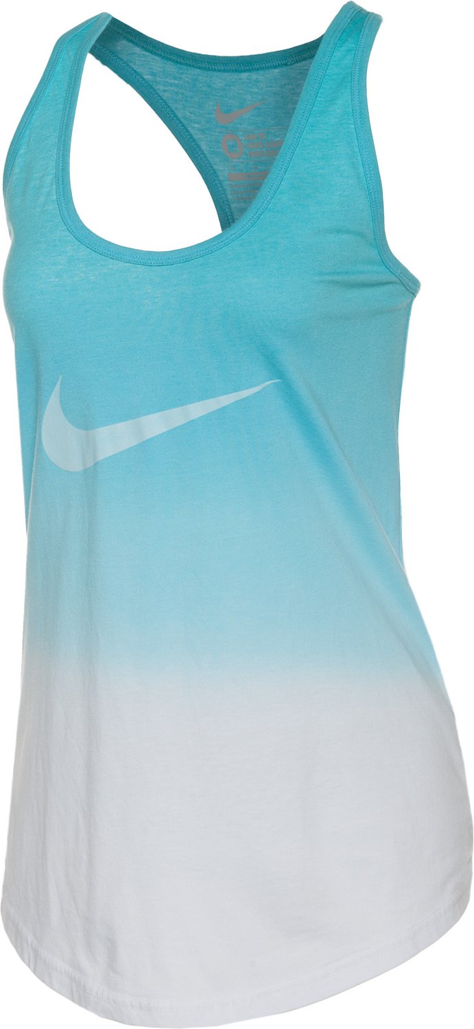 Nike Women's Dip Dye Swoosh Loose Tank Top