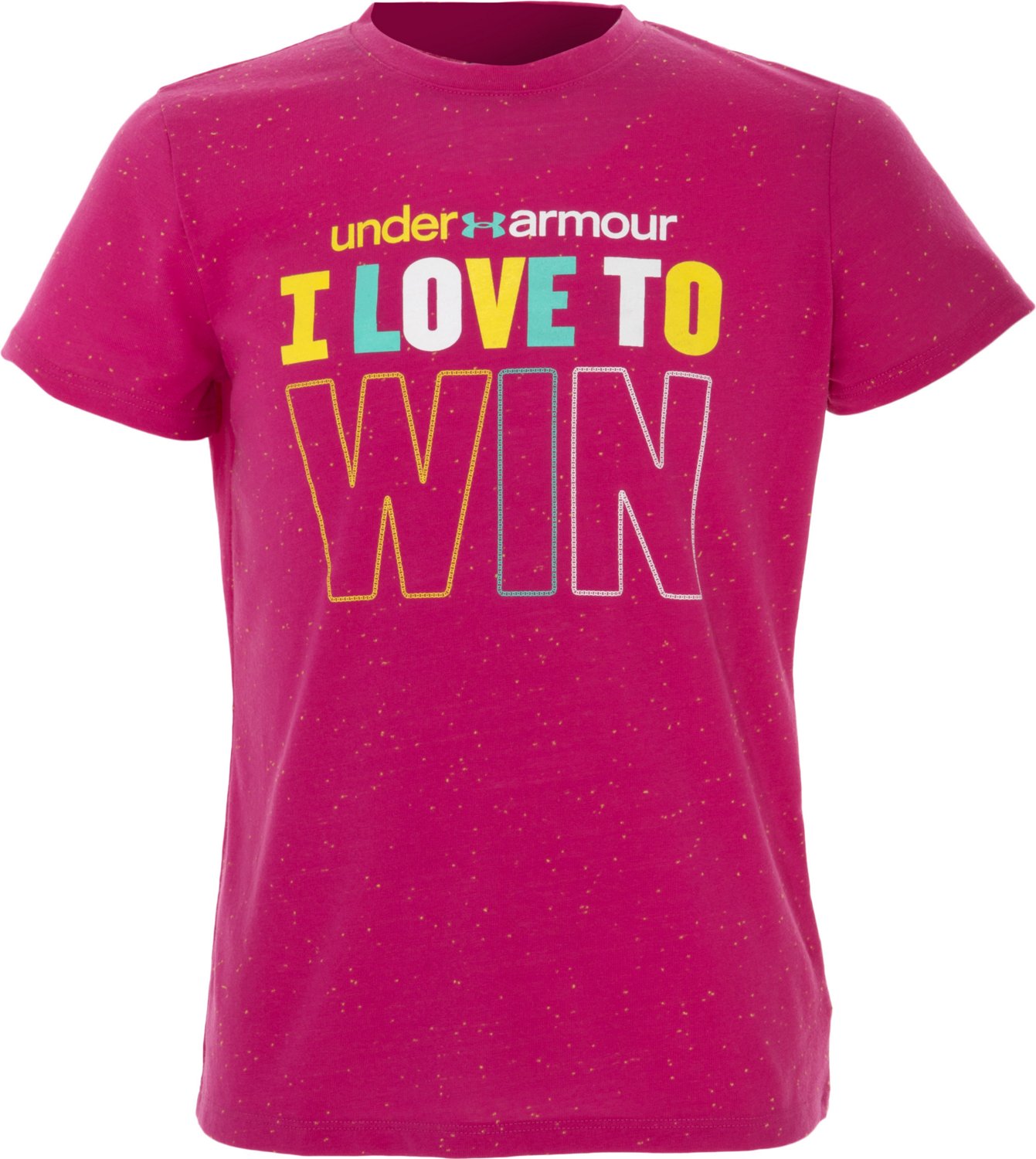 Under Armour® Girls' I Love To Win Graphic T-shirt