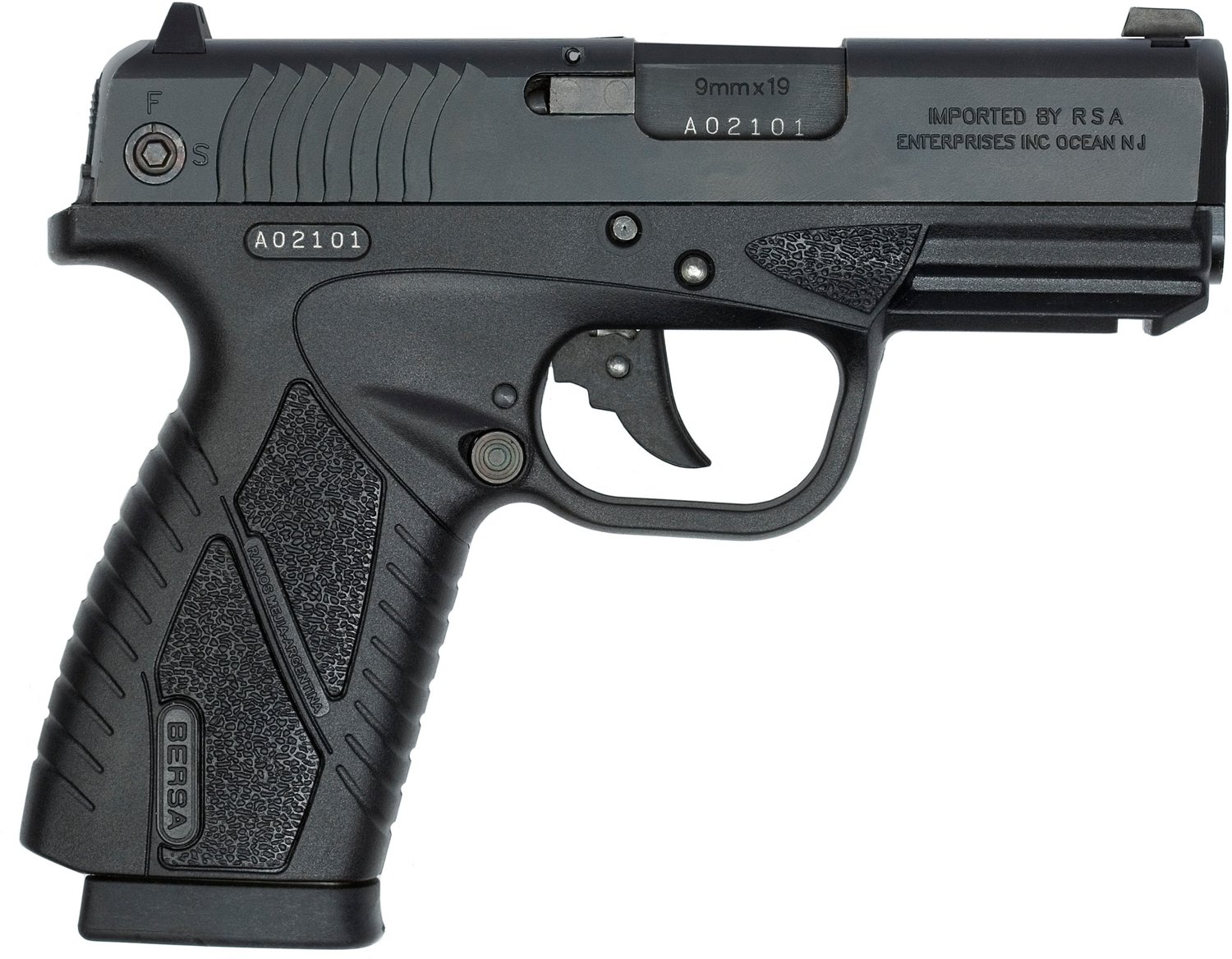 Bersa 9mm Pistol Academy 2829