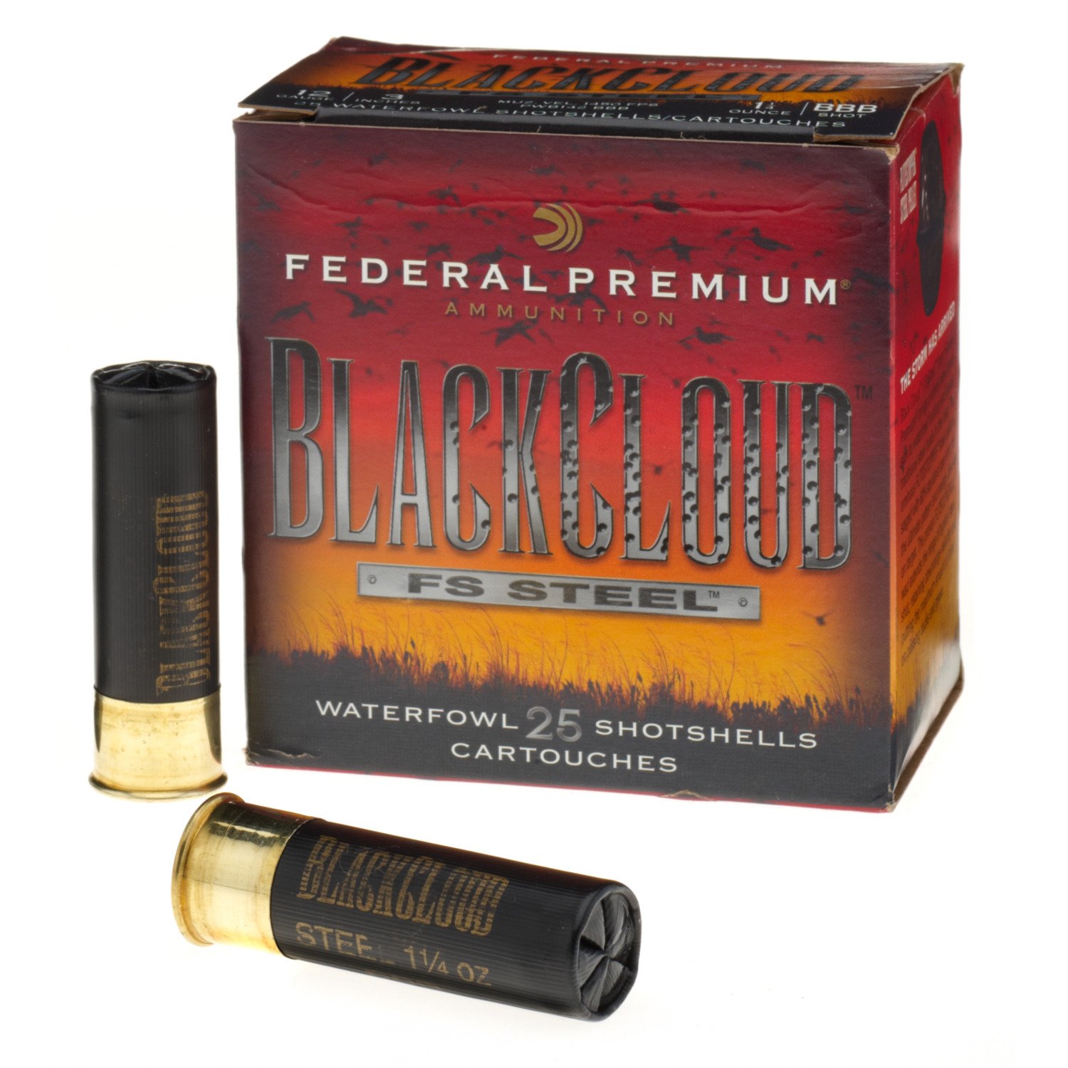 Federal Premium® Black Cloud® FS Steel® 12 Gauge Shotshells