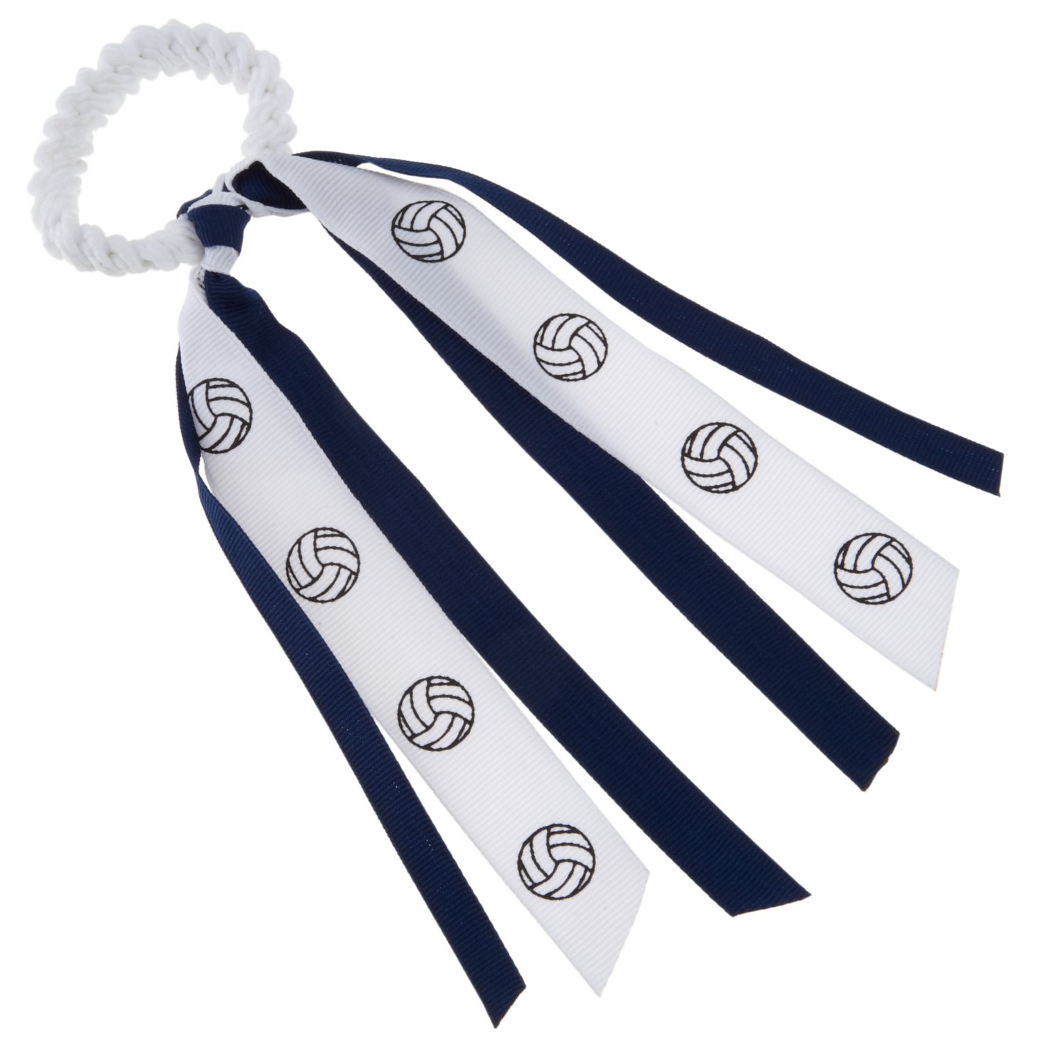 Soffe Volleyball Ribbon Hair Scrunch