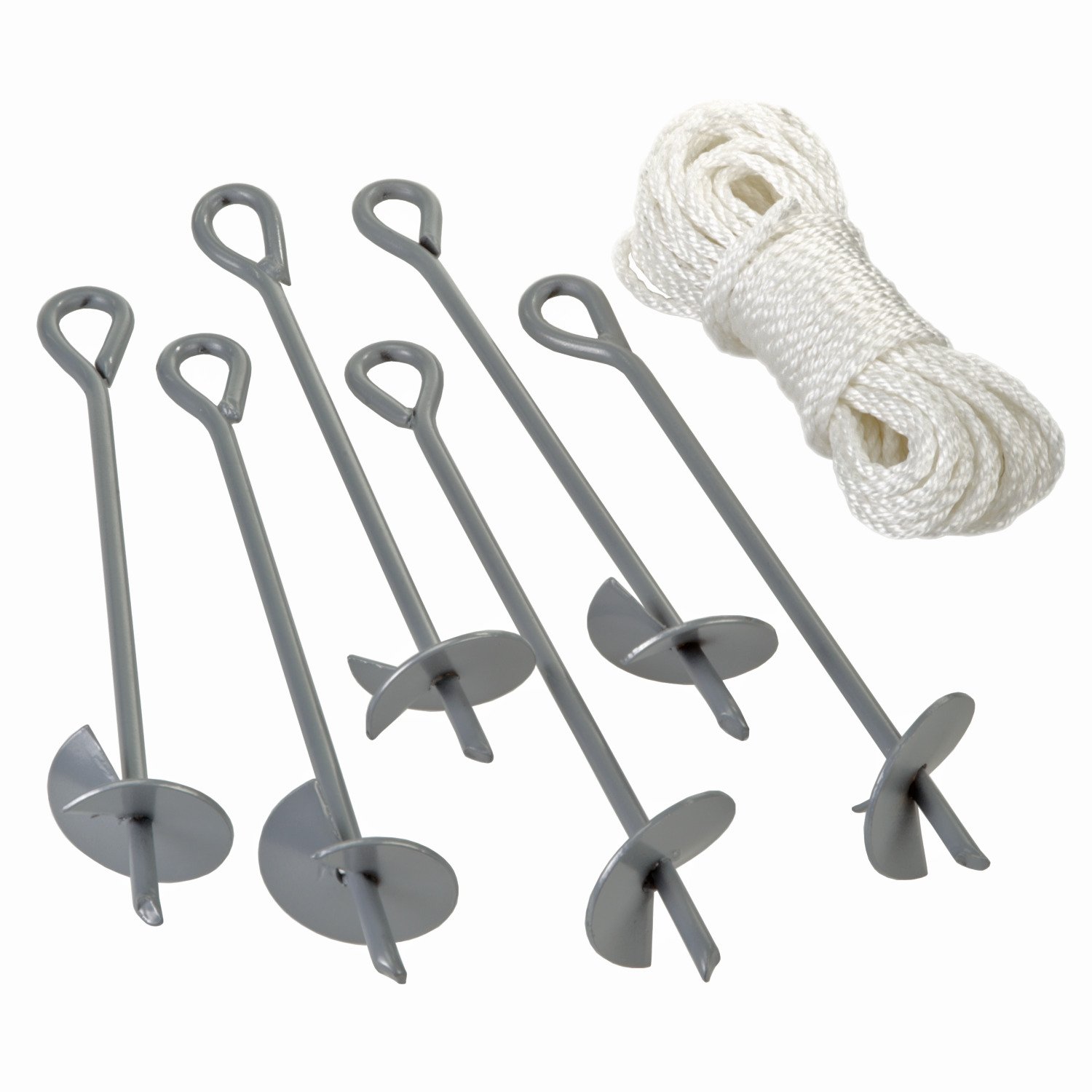 ShelterLogic ShelterAuger™ 15" Earth Anchors 6-Pack