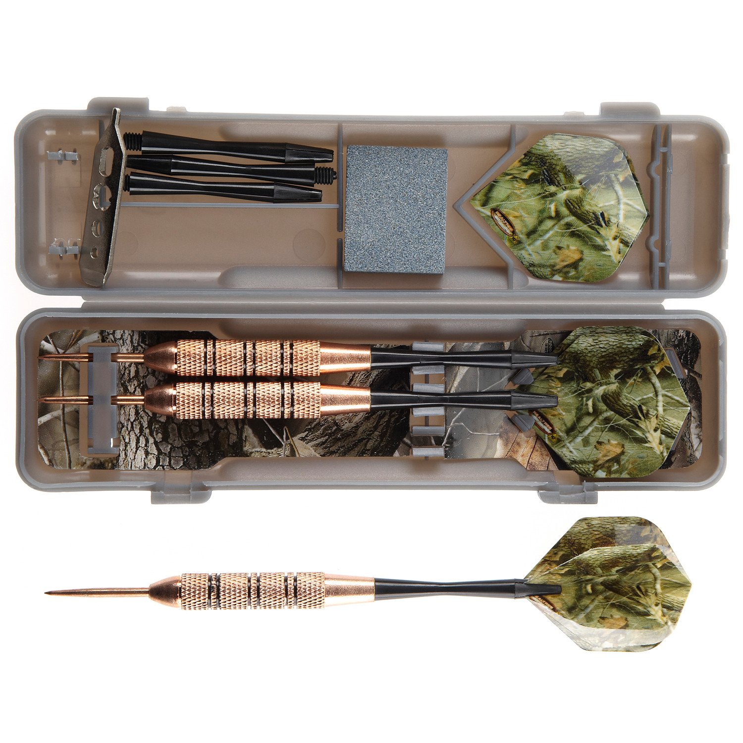 FatCat Realtree Camo Steel Tip Darts Set