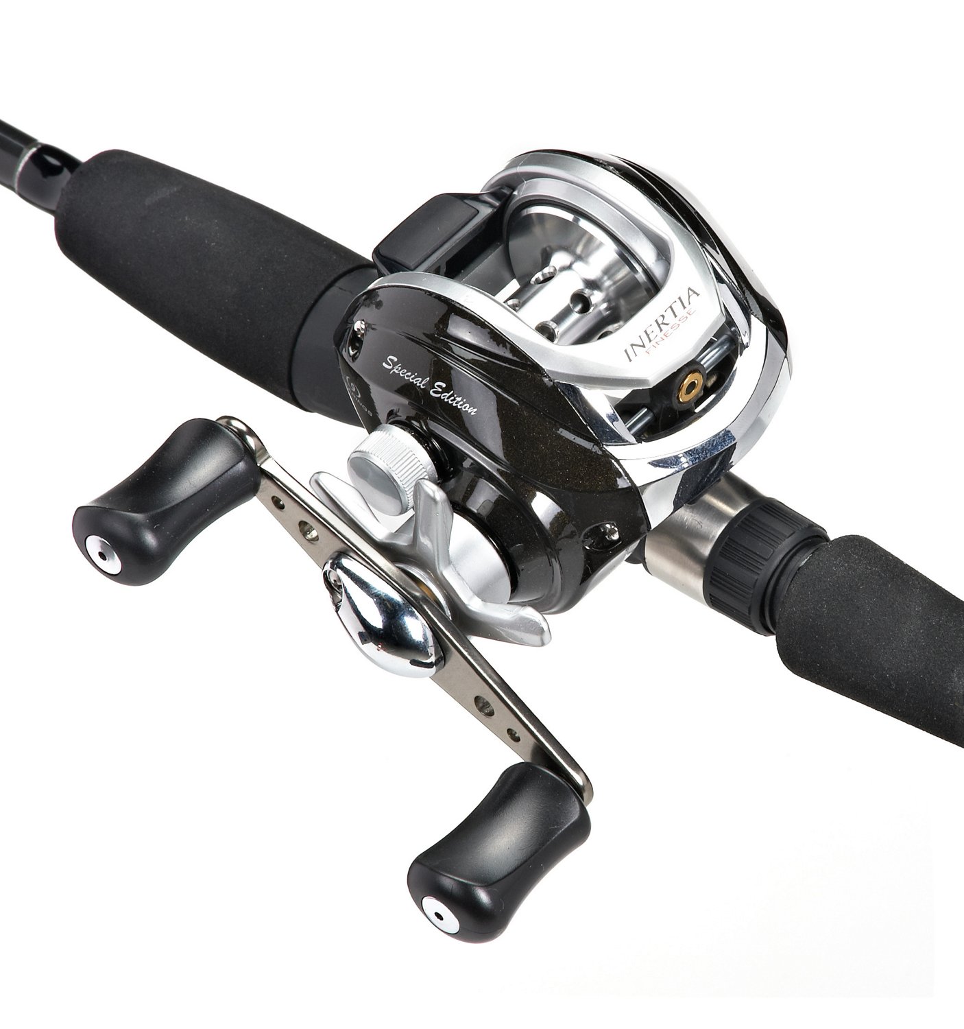 Pinnacle Inertia 6'6" MH Freshwater Baitcasting Rod and Reel Combo thumbnail