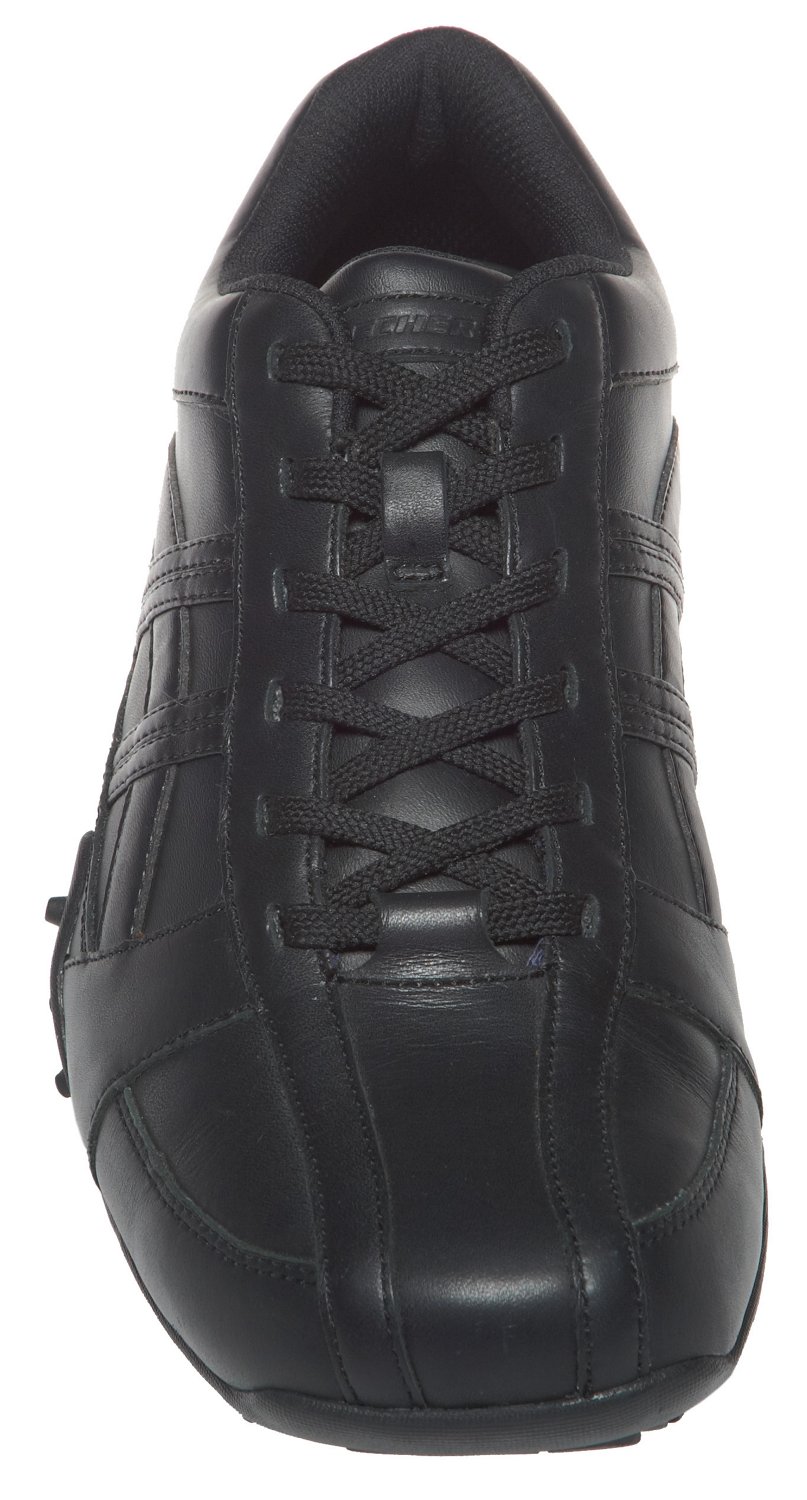 SKECHERS Men's Magma Quarter-Stripe Oxford Casual Shoes thumbnail