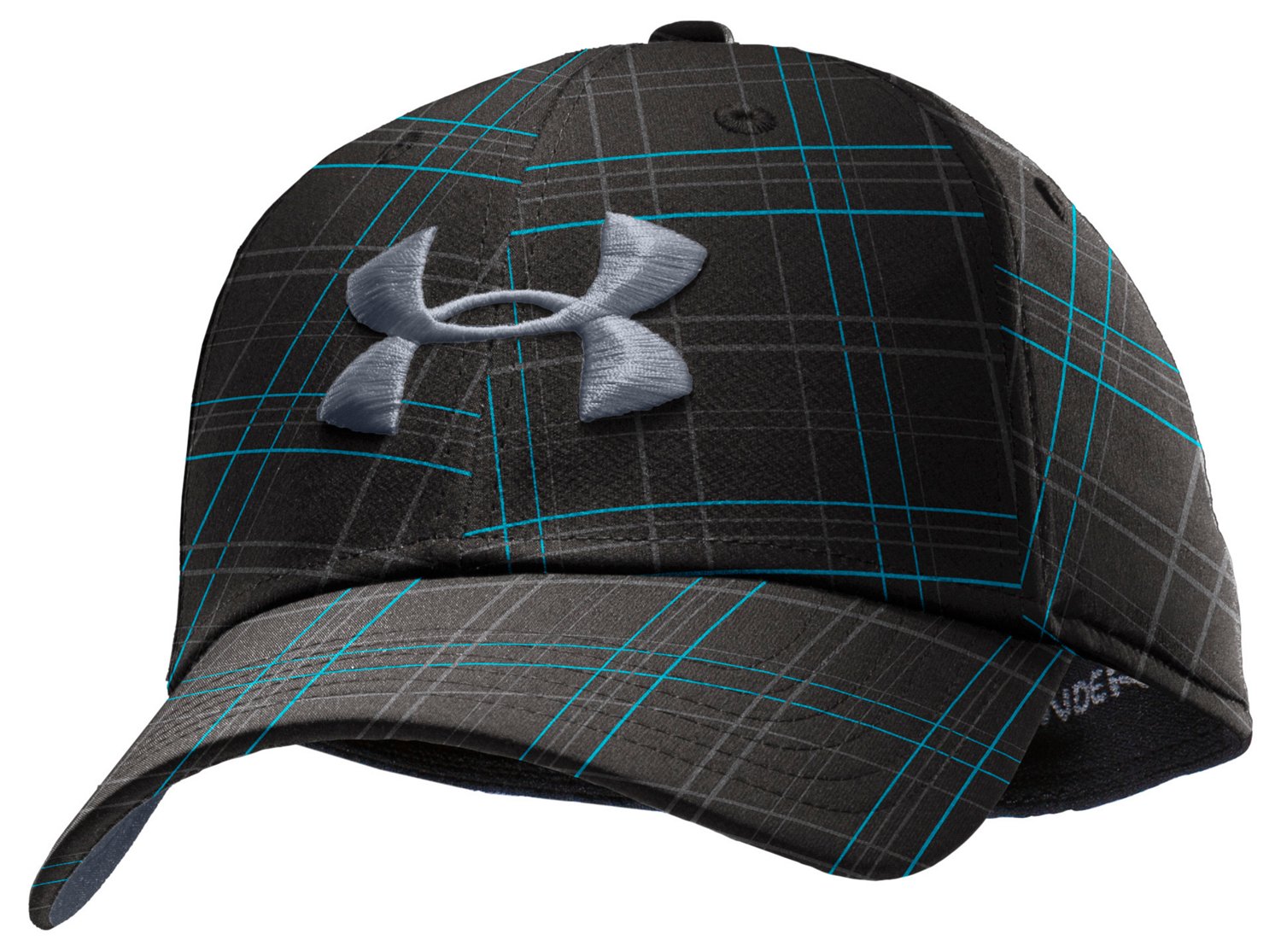 Under Armour® Men's Dance Floor Plaid Stretch Fit Golf Cap