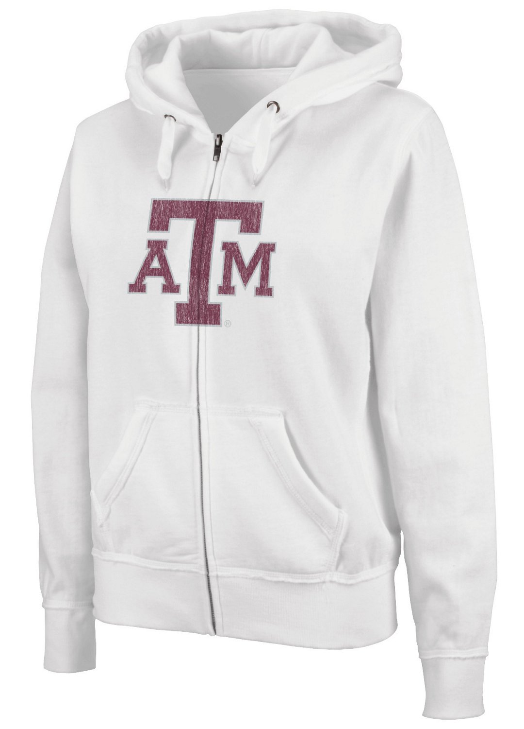 Colosseum Athletics Women's Texas A&M University Cozy Full Zip Fleece Hoodie thumbnail