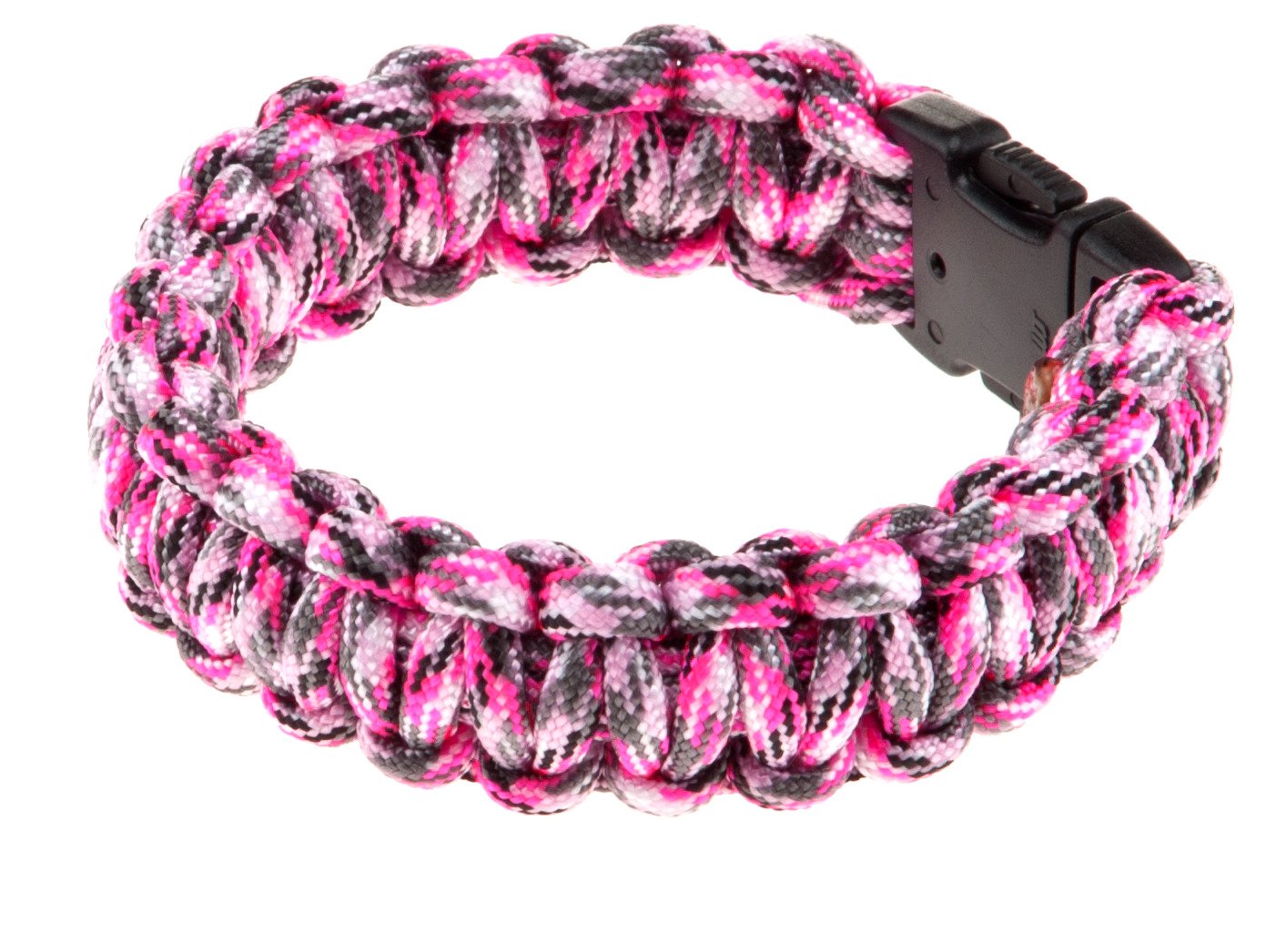 Bison Designs Paracord Side-Release Cobra Small Survival Bracelet