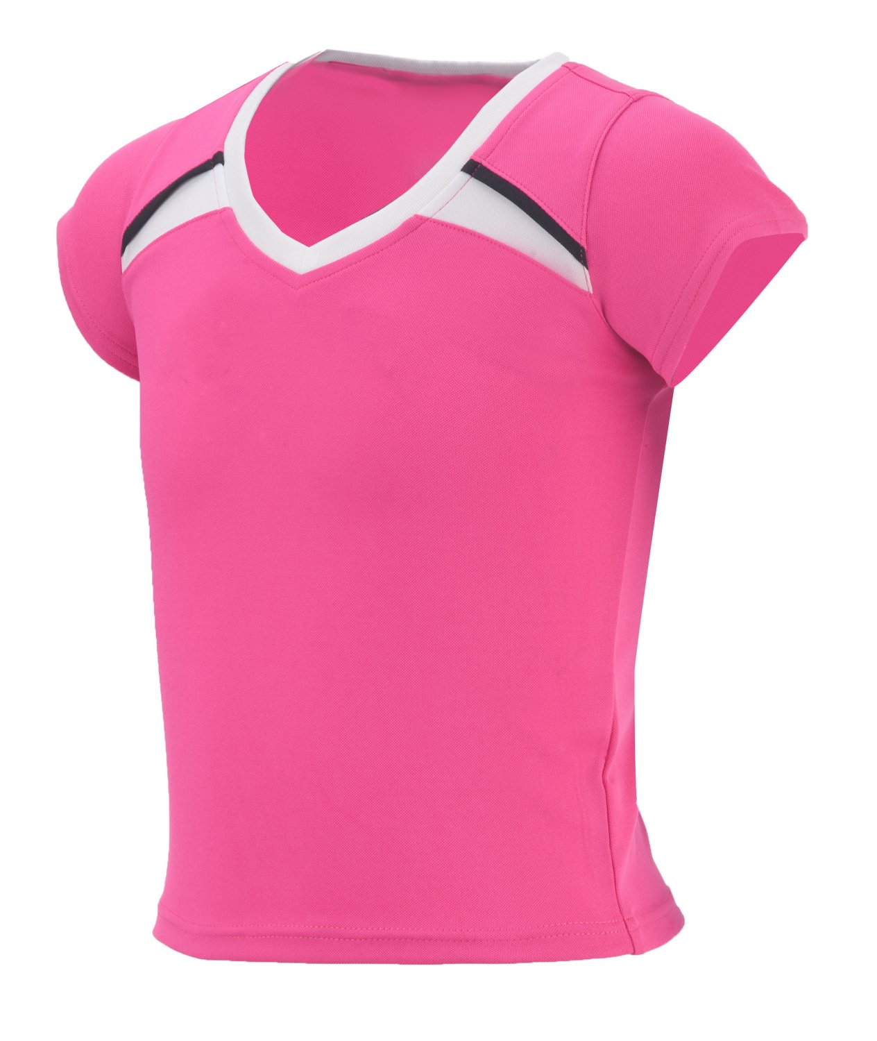 BCG Girls' V-neck Soccer Top