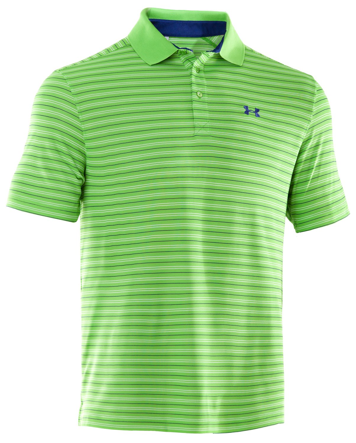 Under Armour® Men's HeatGear® Draw Stripe Piqué 3 Polo