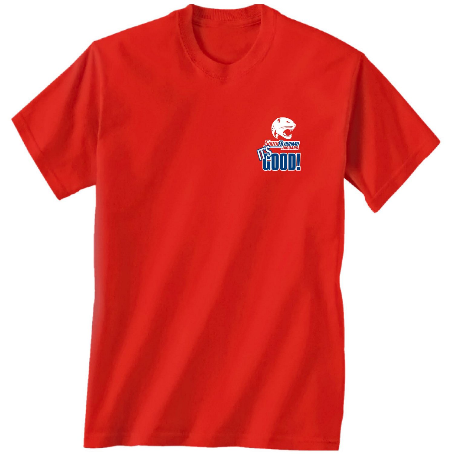 New World Graphics Adults' University of South Alabama The Good Short Sleeve T-shirt