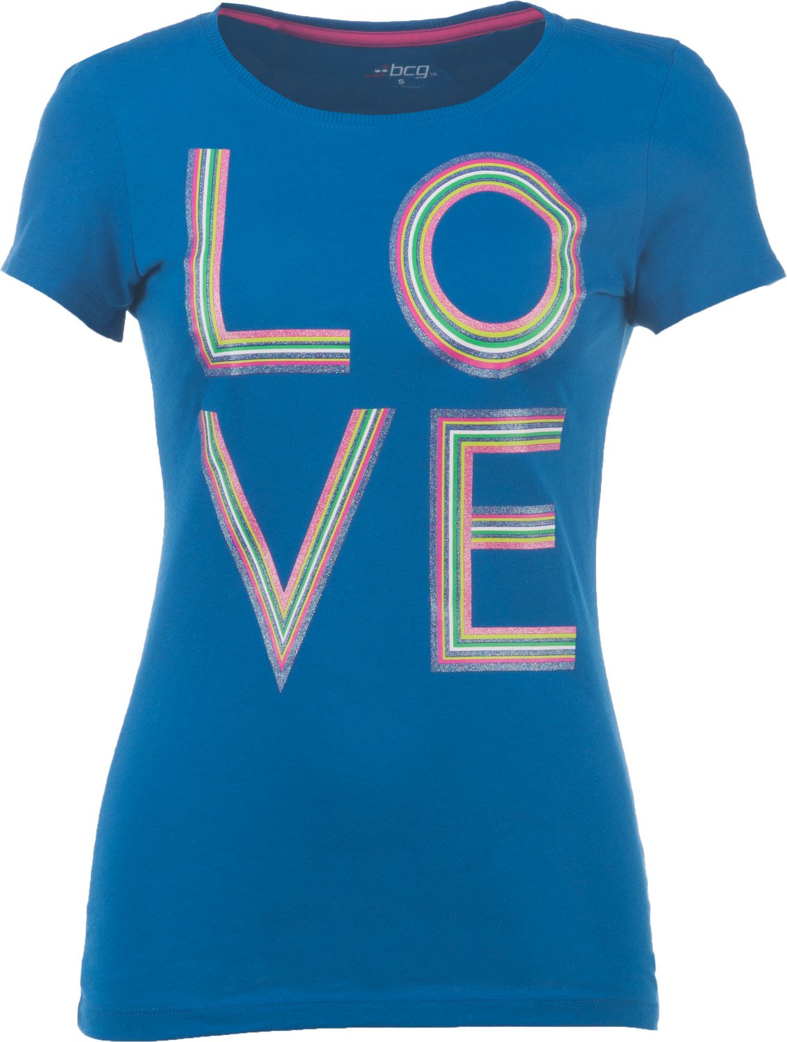 BCG Women's Screen Crew Neck T-shirt