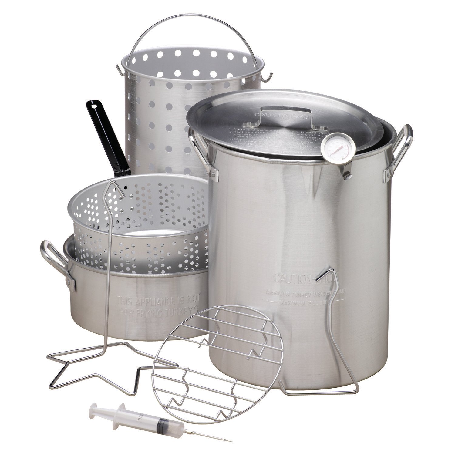 Outdoor Gourmet Deluxe Combo Pot Kit