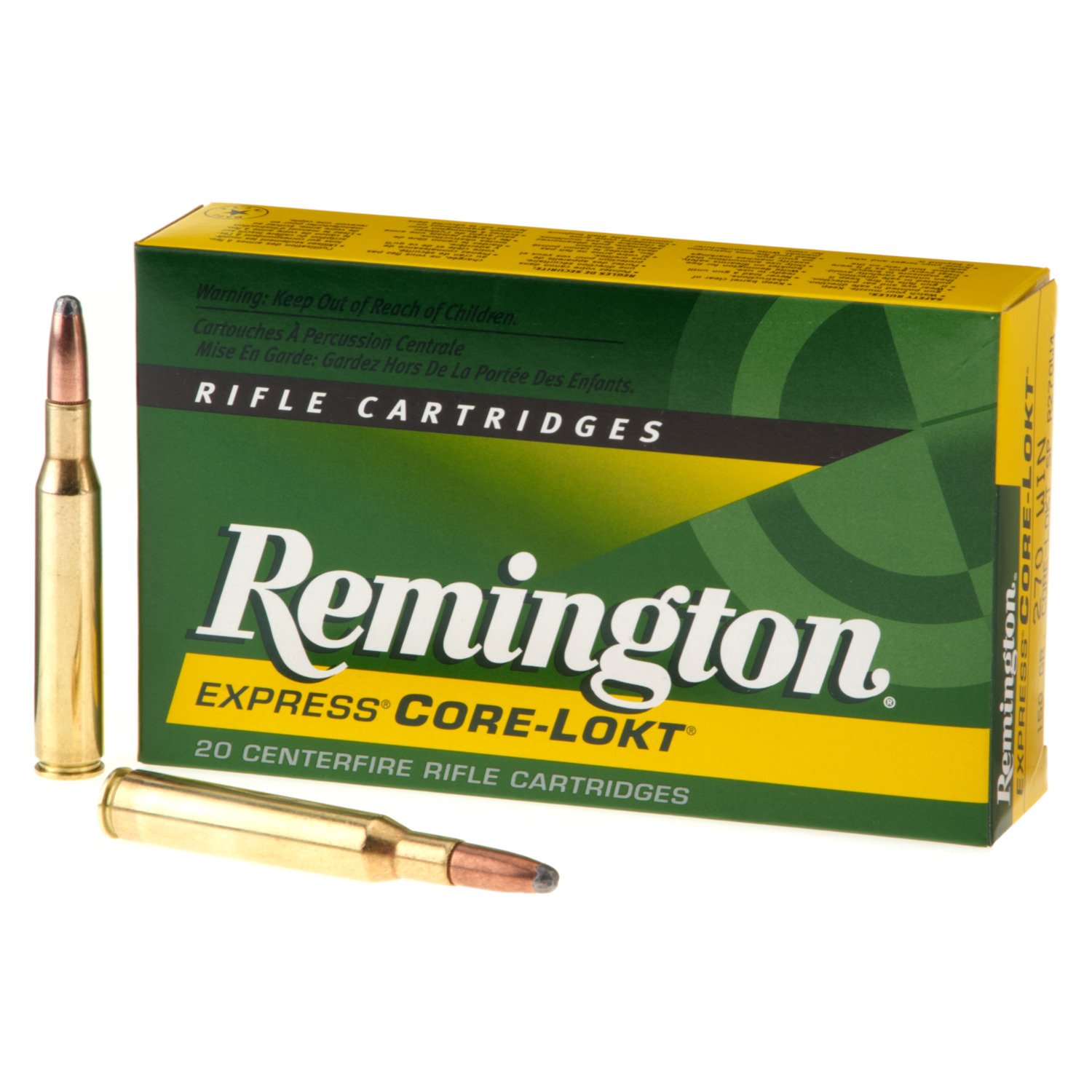 Remington Core-Lokt® .270 Win. 150-Grain Centerfire Rifle Ammunition