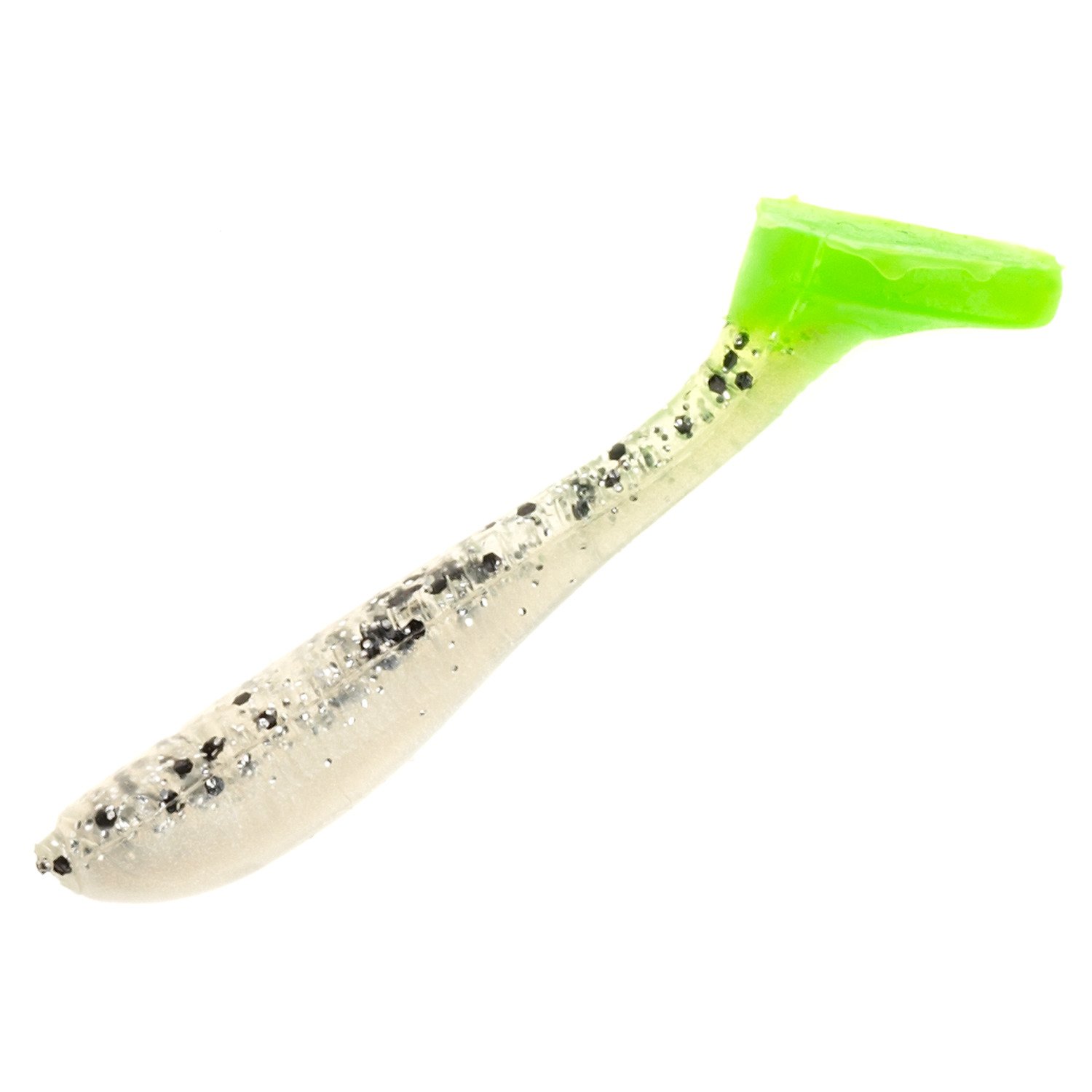 Salt & Pepper Silver Phantom/Chartreuse Tail