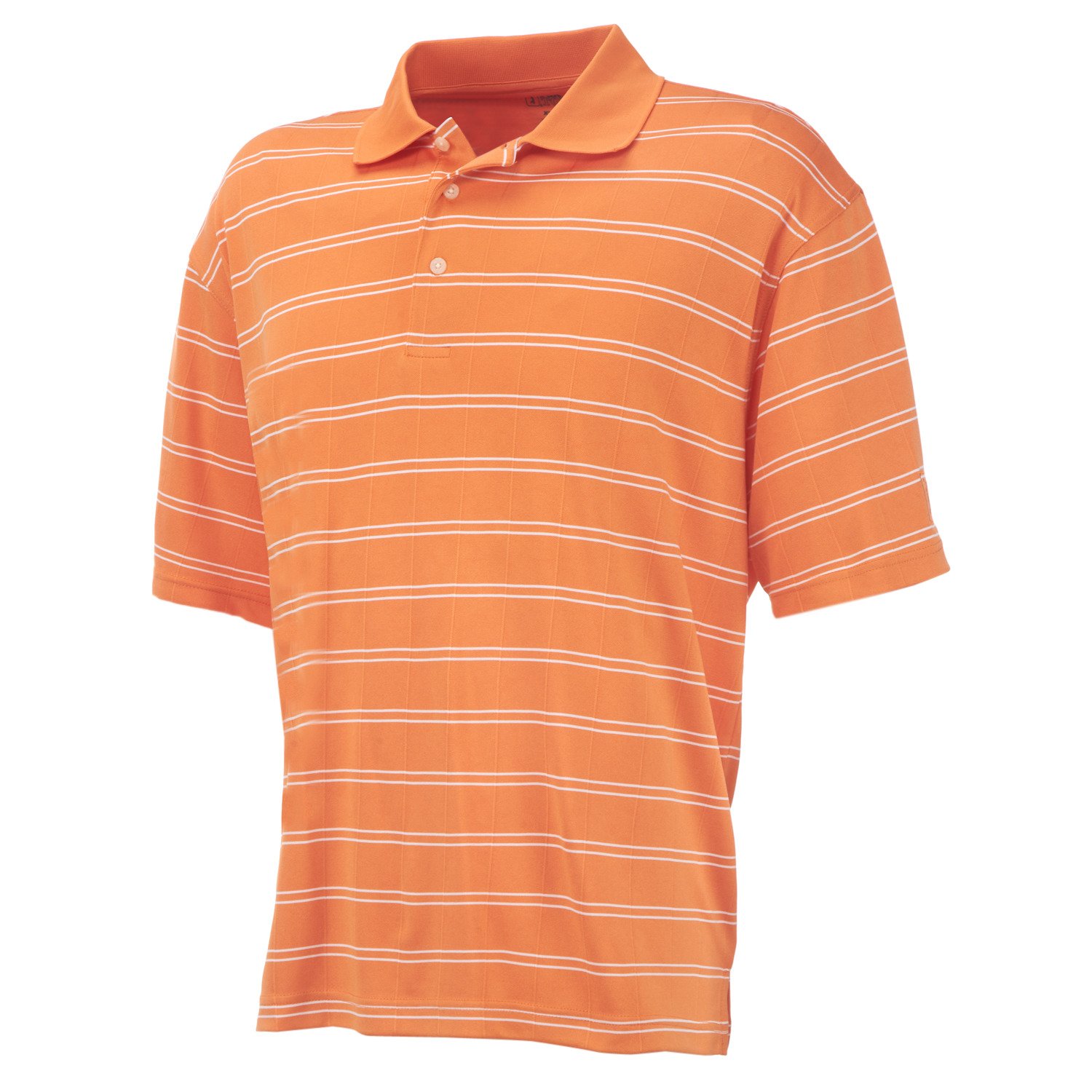 PGA Tour Men's Striped Golf Polo Shirt