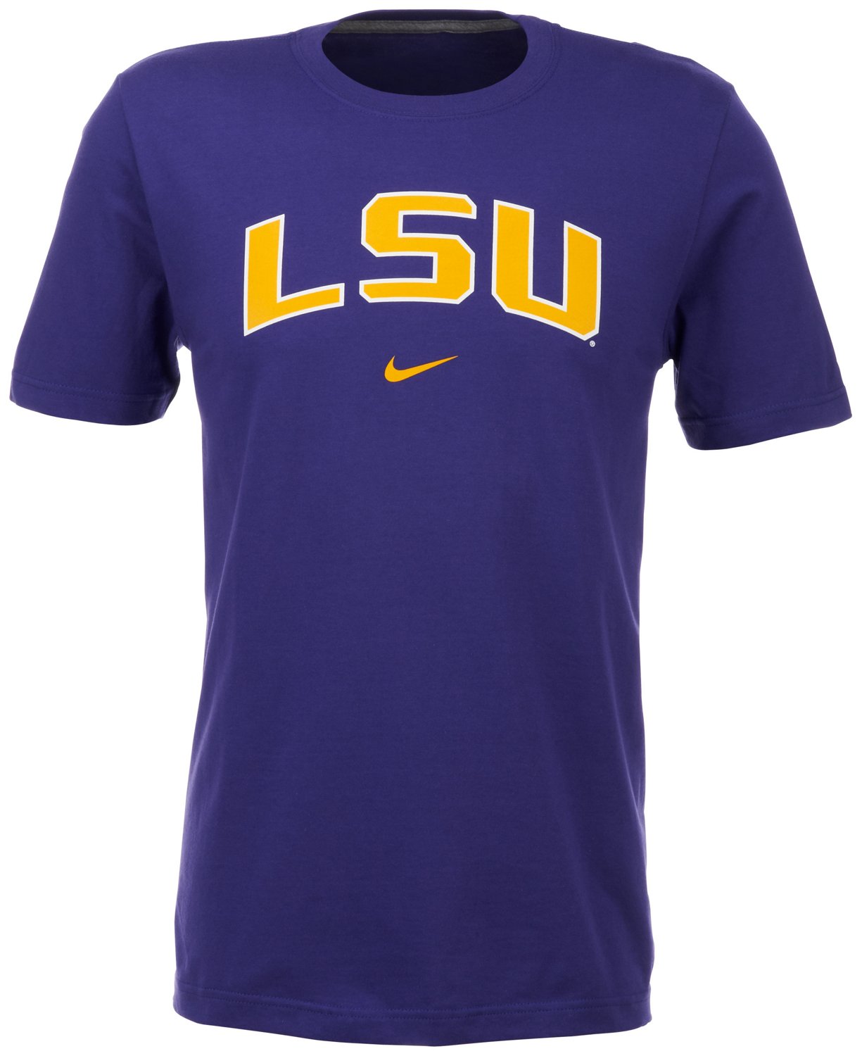 Nike Men's Louisiana State University Short Sleeve Classic Arch T-shirt