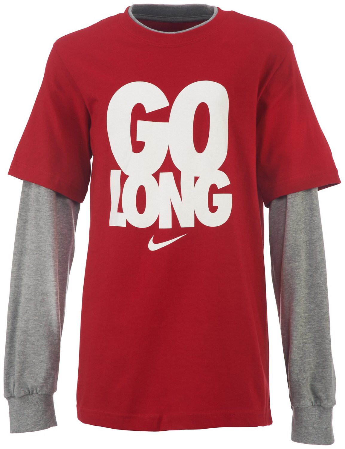Nike Boys' 2-in-1 Go Long T-Shirt