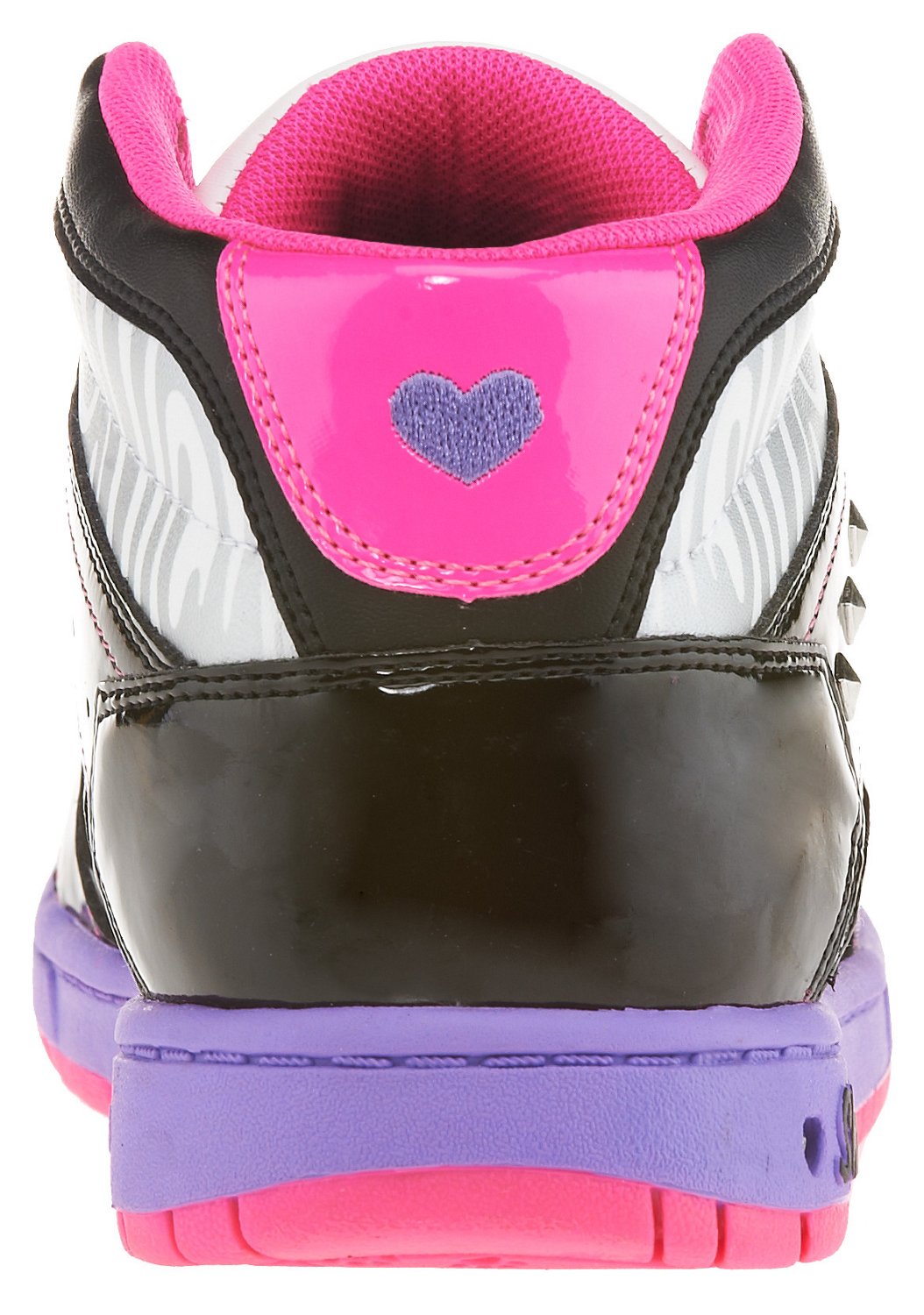 SKECHERS Girls' Sugarcane Shimmies High Athletic Lifestyle Shoes thumbnail