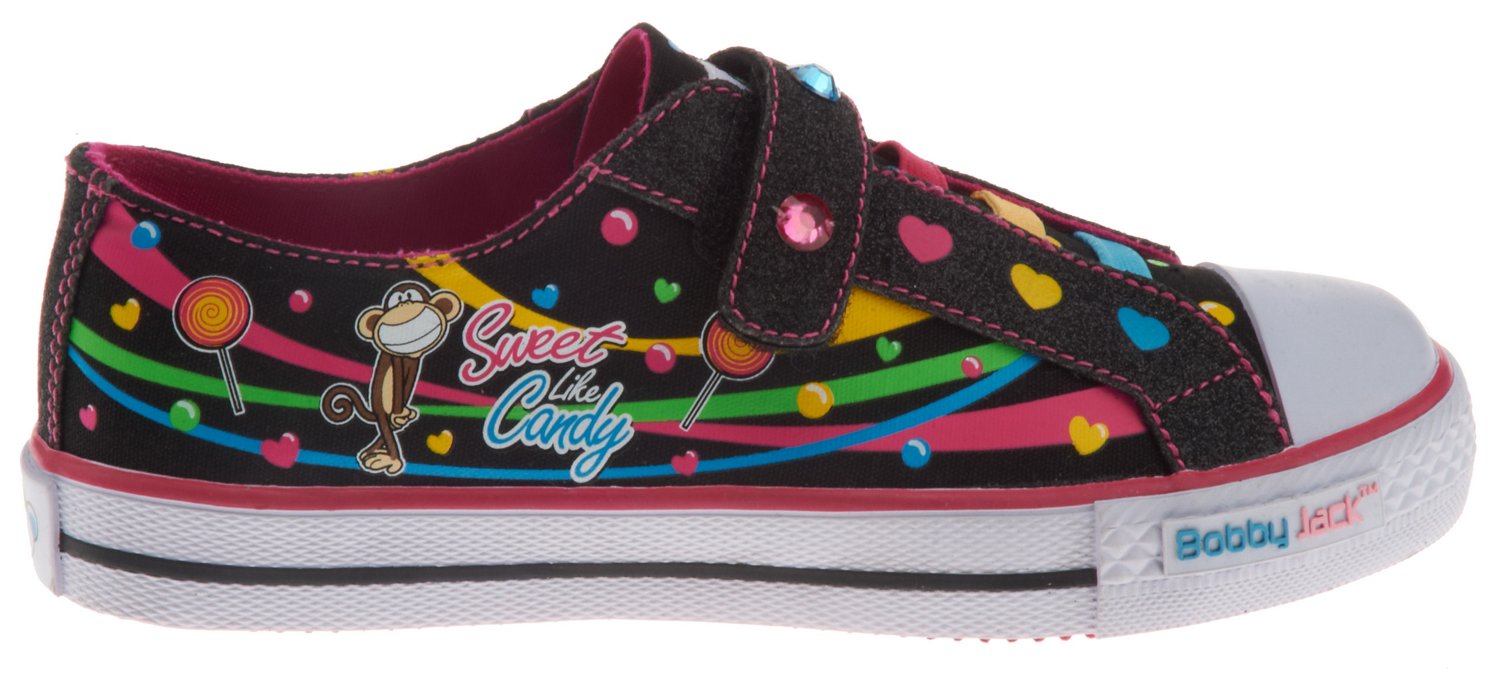Bobby Jack Girls' Sweet Like Candy Athletic Lifestyle Shoes